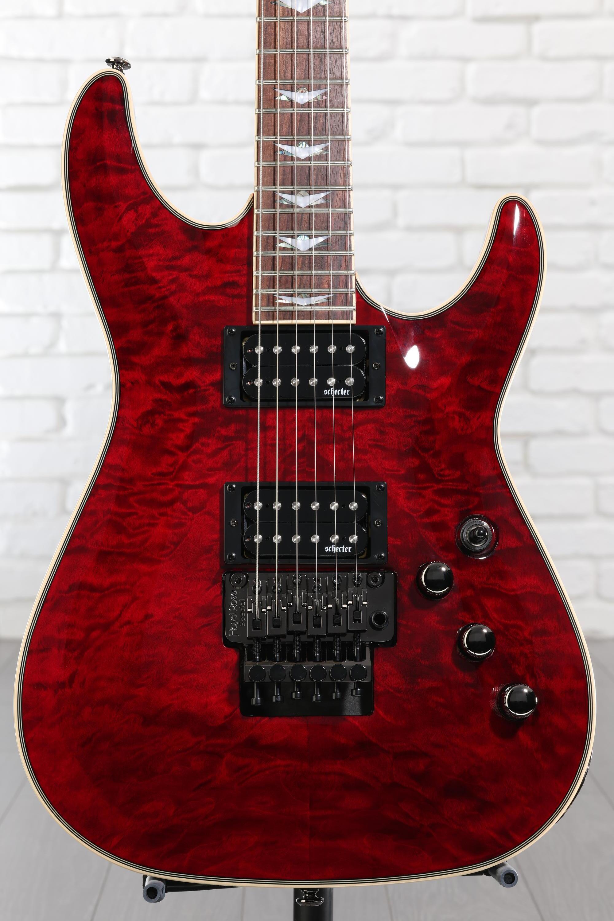 ギター Schecter Omen Extreme 6 FR Floyd Rose Amazon.com: Schecter Omen Extreme-6 FR Electric Guitar - Black
