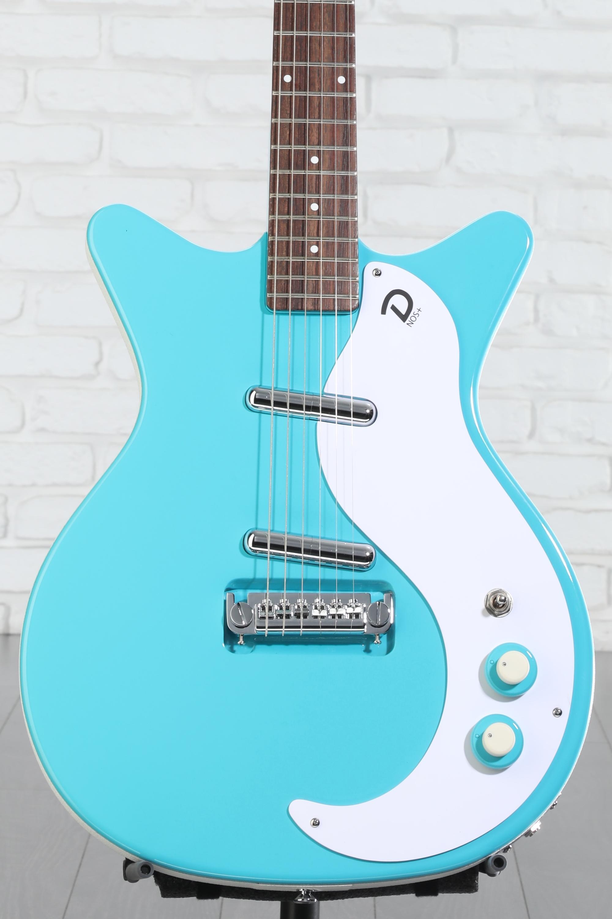 Danelectro '59M NOS+ Electric Guitar - Baby Blue | Sweetwater