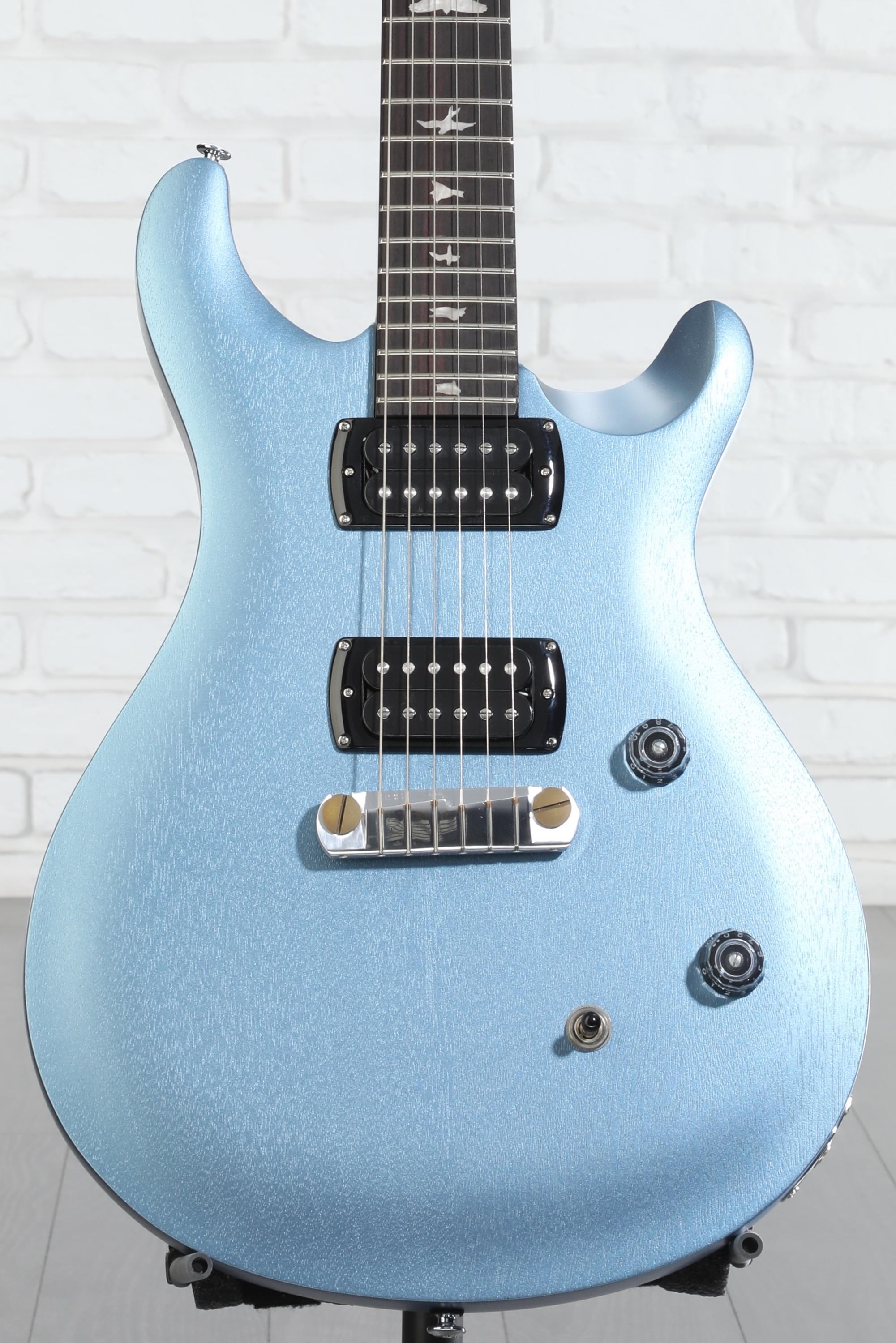 PRS SE CE24 Standard Satin Stoptail Electric Guitar - Ice Blue Metallic