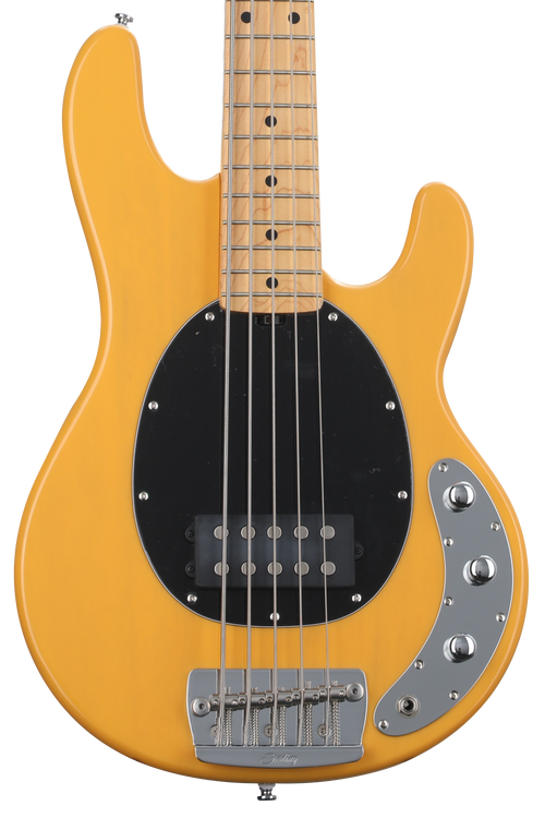 Sterling By Music Man StingRay Classic RAY25CA 5-string Bass Guitar -  Butterscotch