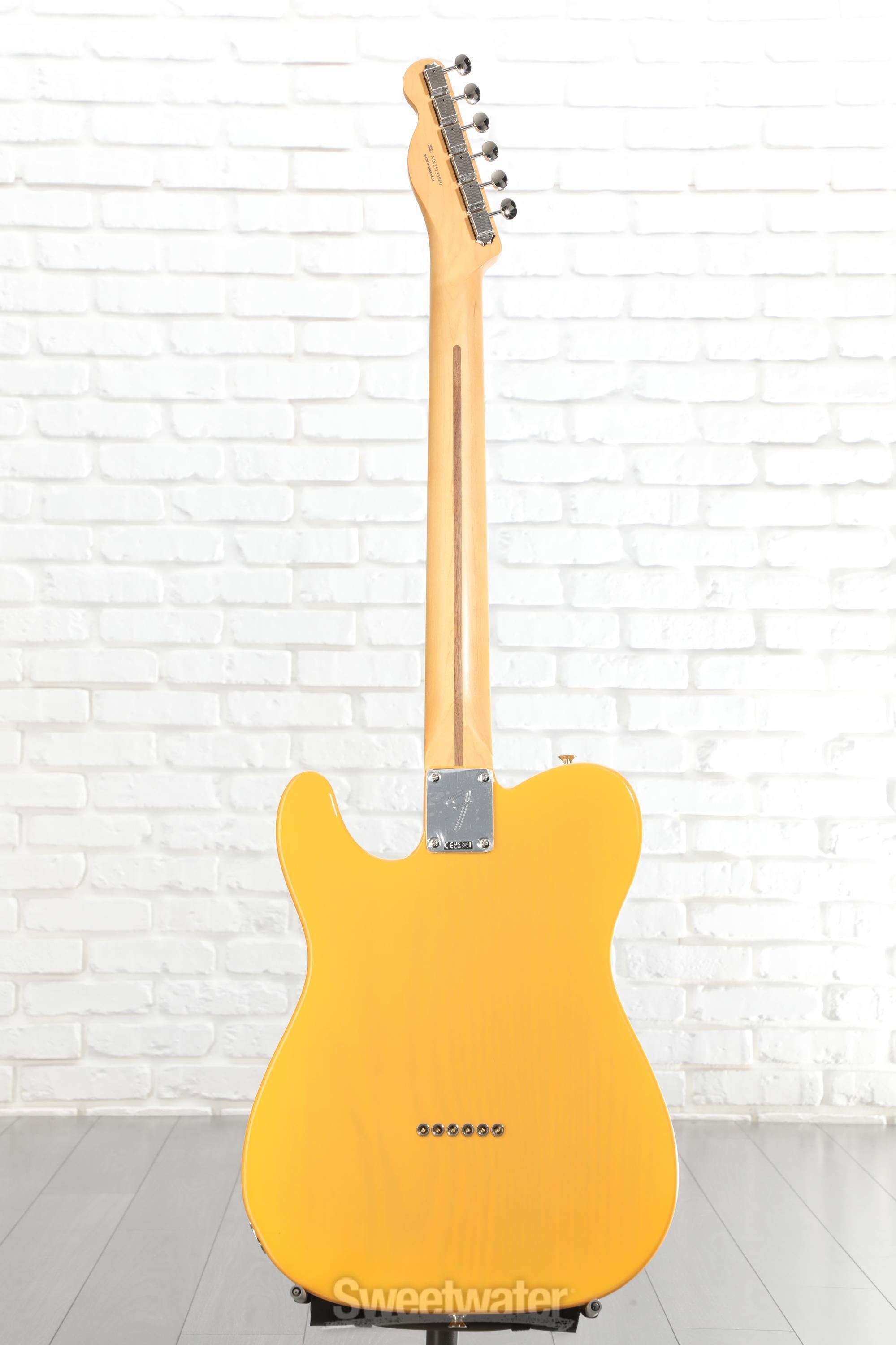 Fender Player II Telecaster Electric Guitar - Butterscotch Blonde with Maple Fingerboard