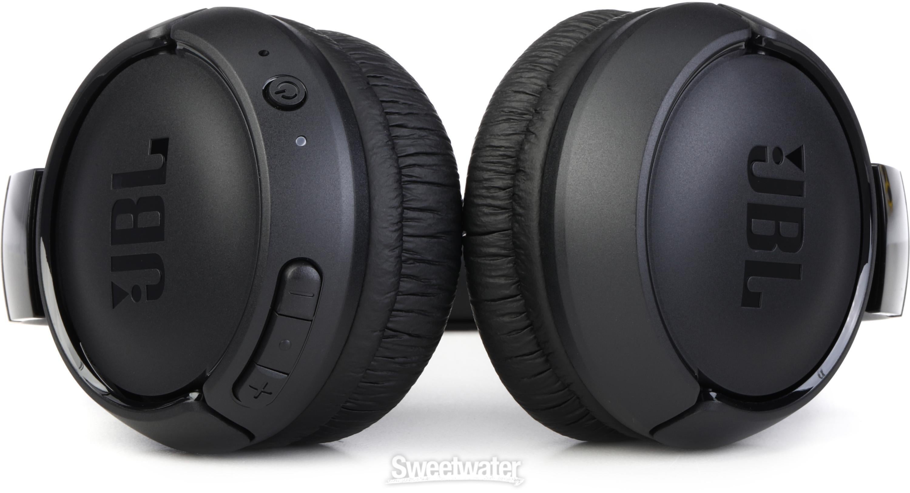 JBL Tune 520 On-ear Wireless Headphones - Black | Sweetwater