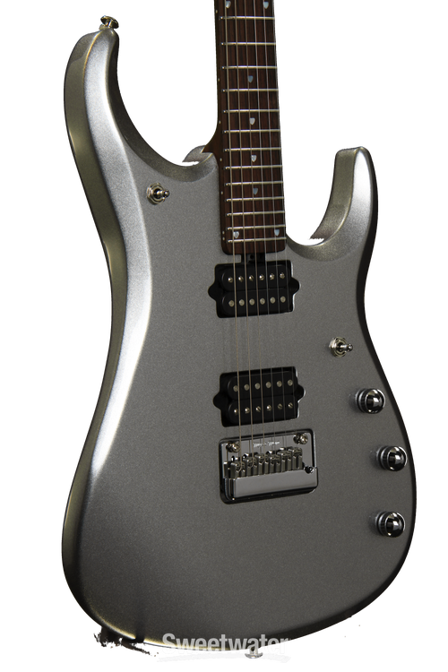 ギター MUSICMAN  JP13-6 Platinum Silver Ernie Ball Music Man John Petrucci JP13 6 - Platinum Silver