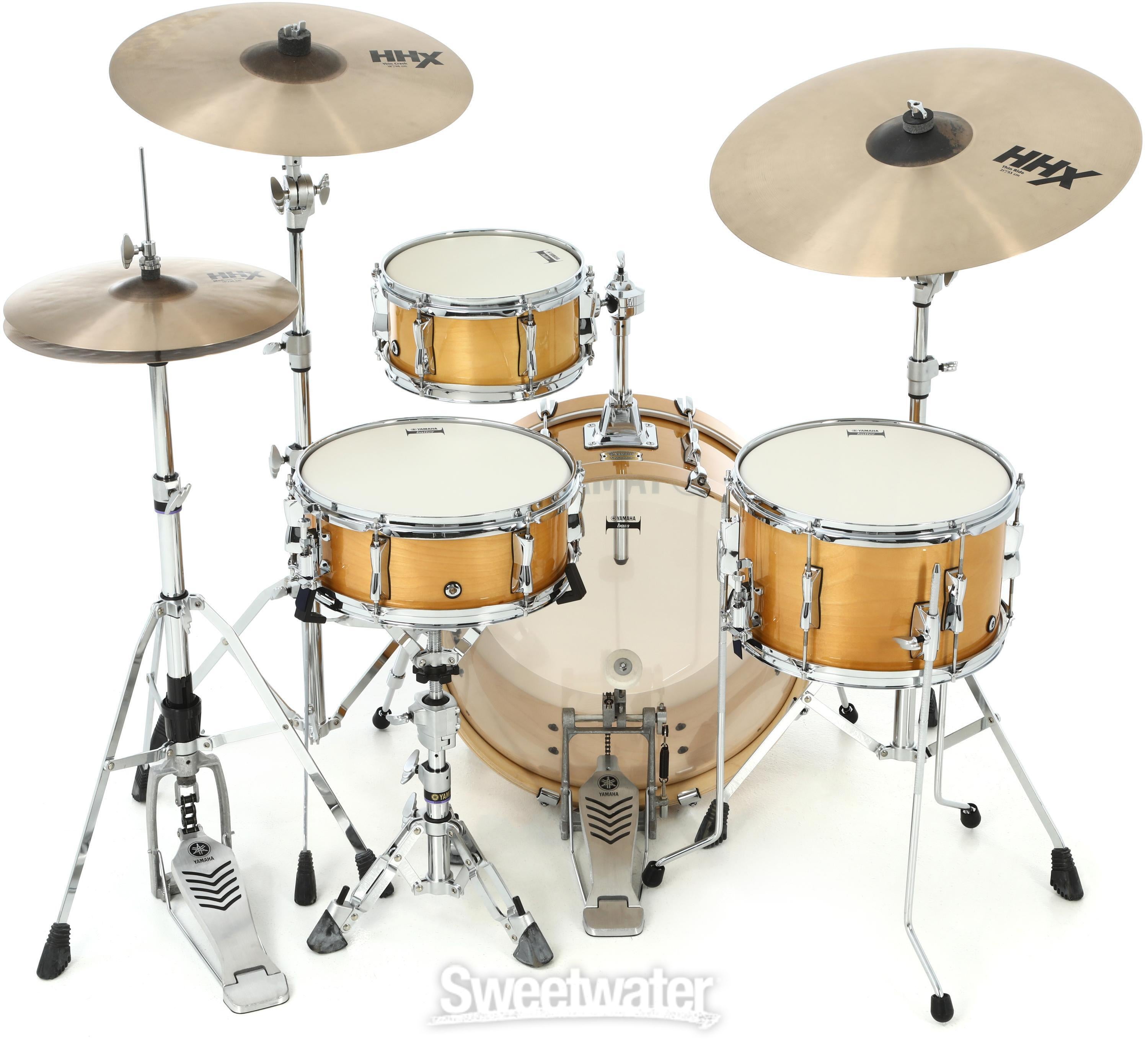 Yamaha SBP0F4H Stage Custom Hip 4-piece Shell Pack - Natural Wood