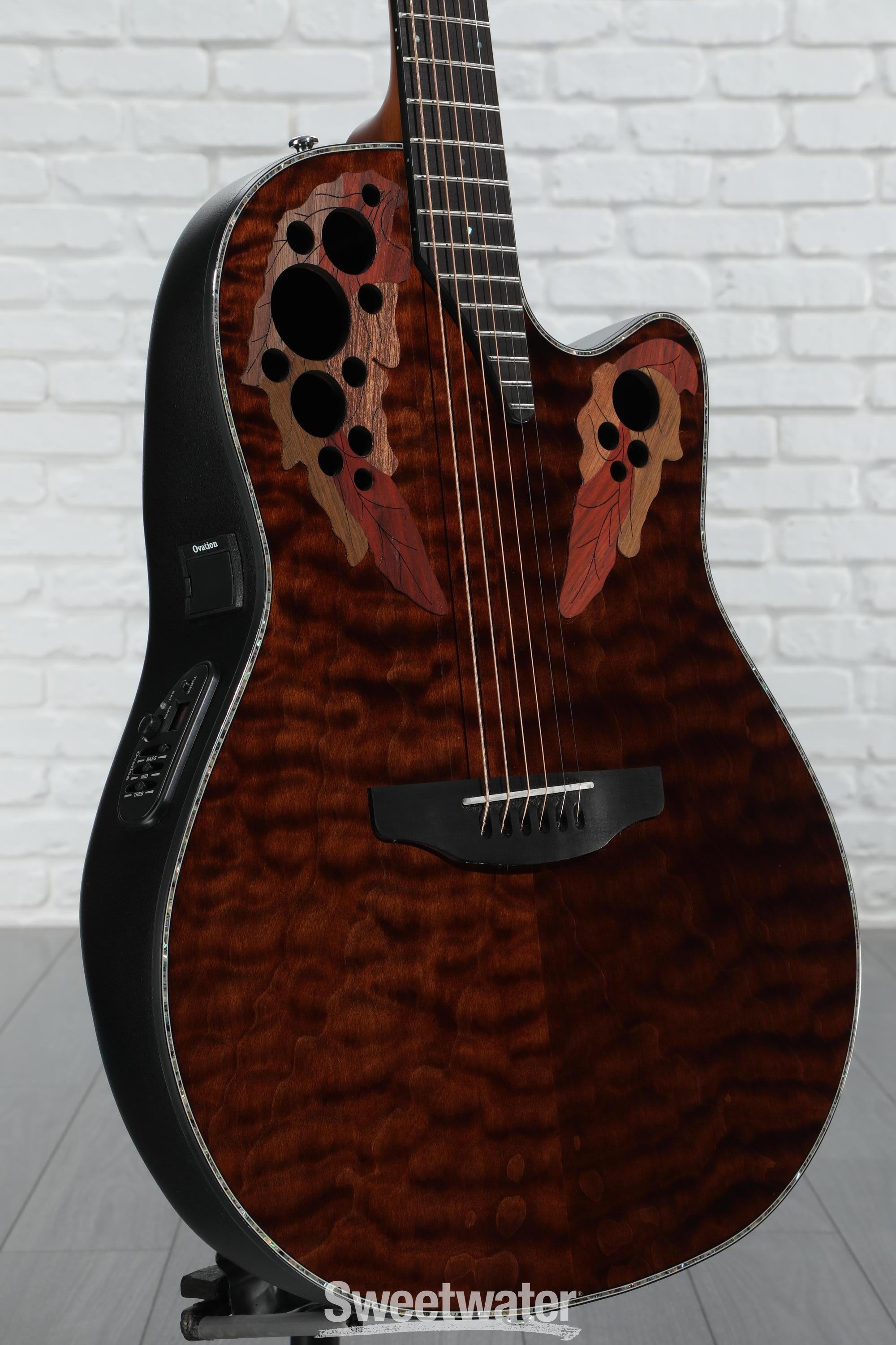 Ovation Celebrity Elite Plus CE44P-TGE Mid-Depth Acoustic