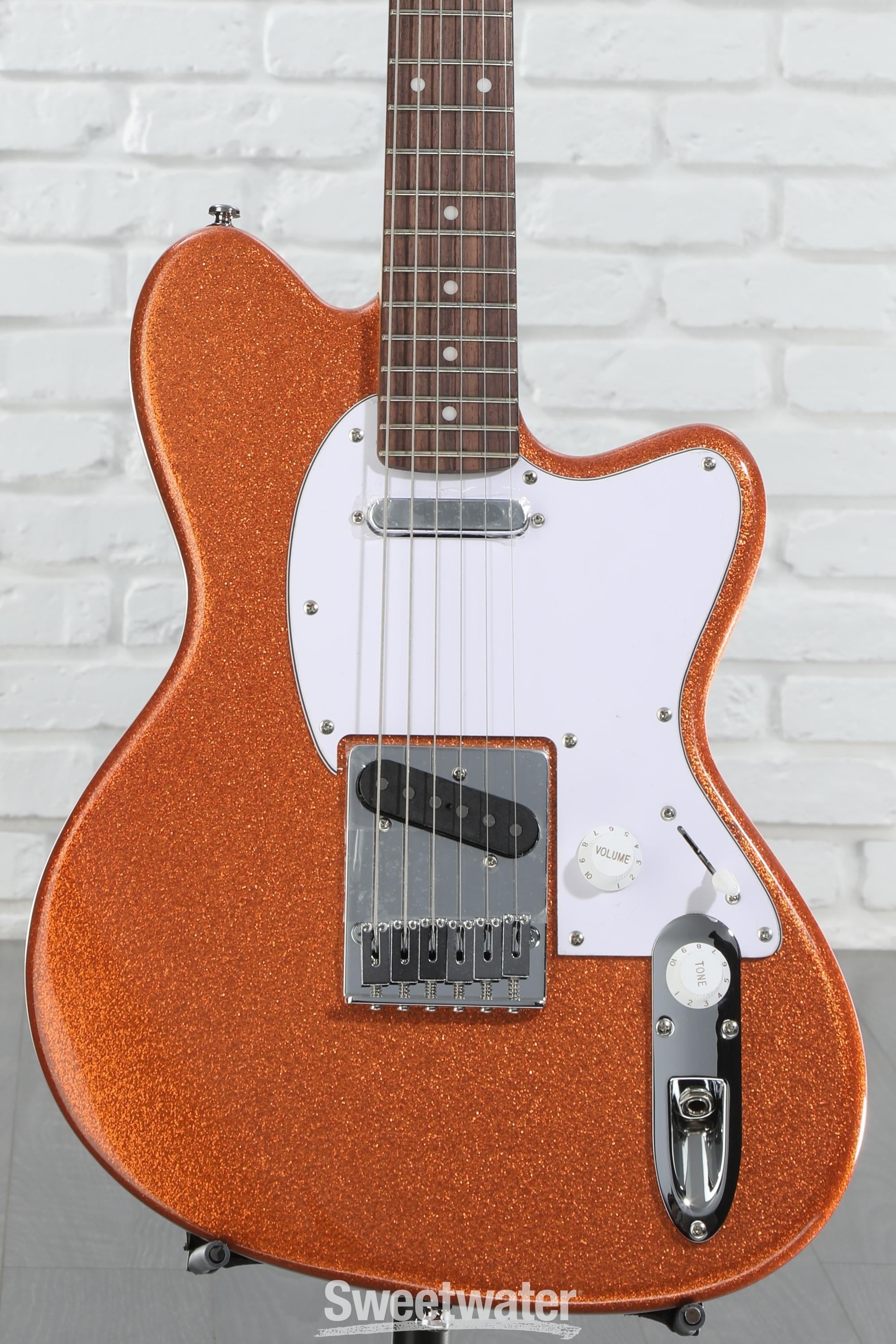 Ibanez Yvette Young Signature YY20 Electric Guitar - Orange Cream Sparkle