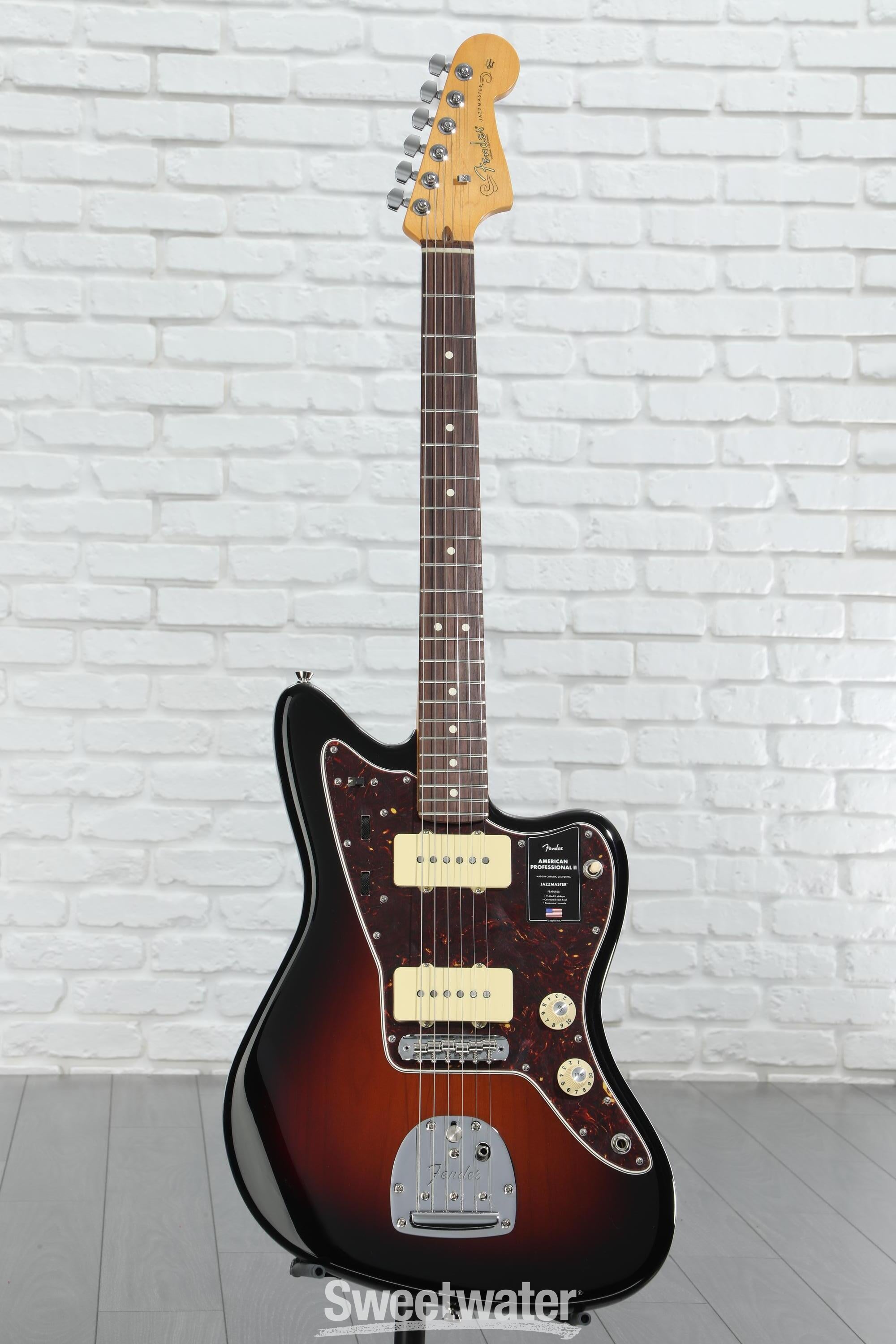 Fender Jazzmaster professional ii サンバースト Fender American Professional II Jazzmaster 3-Color Sunburst