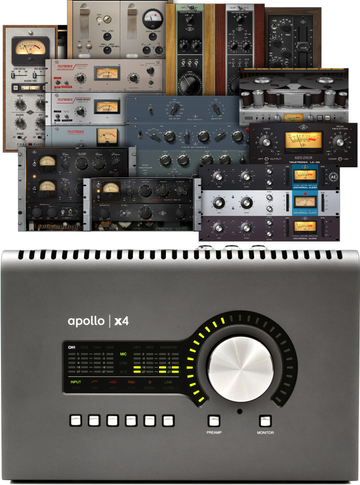 Universal Audio Apollo x4 Heritage Edition 12x18 Thunderbolt 3 Audio Interface with UAD DSP