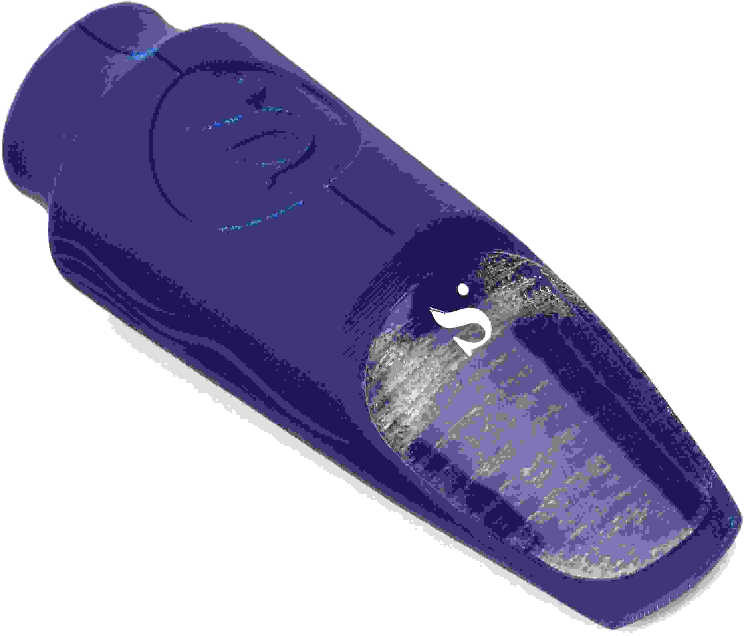 Syos Originals Smoky Soprano Saxophone Mouthpiece - 6, Phantom Blue