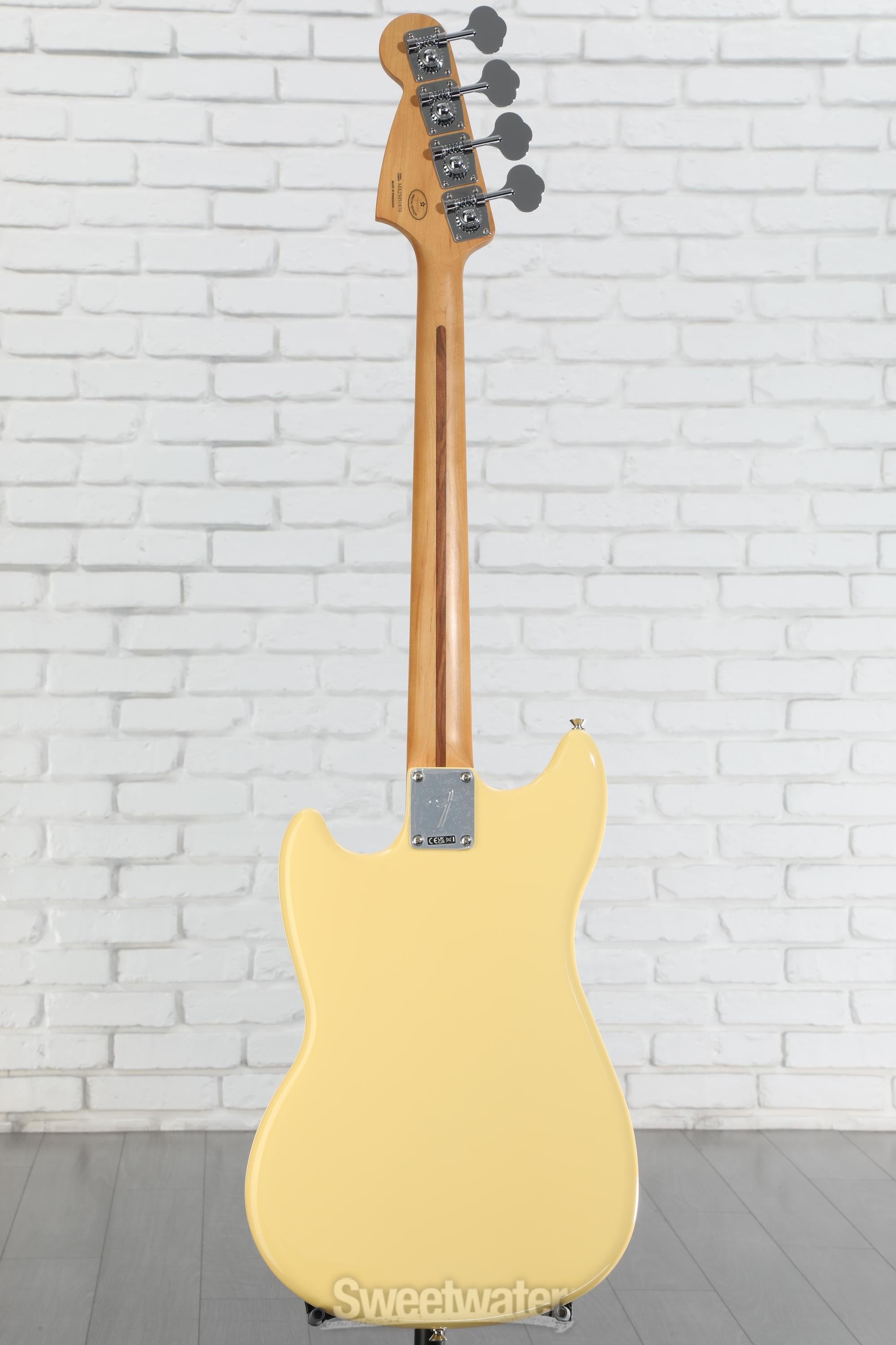 Fender Special Edition Mustang PJ Bass - Buttercream with