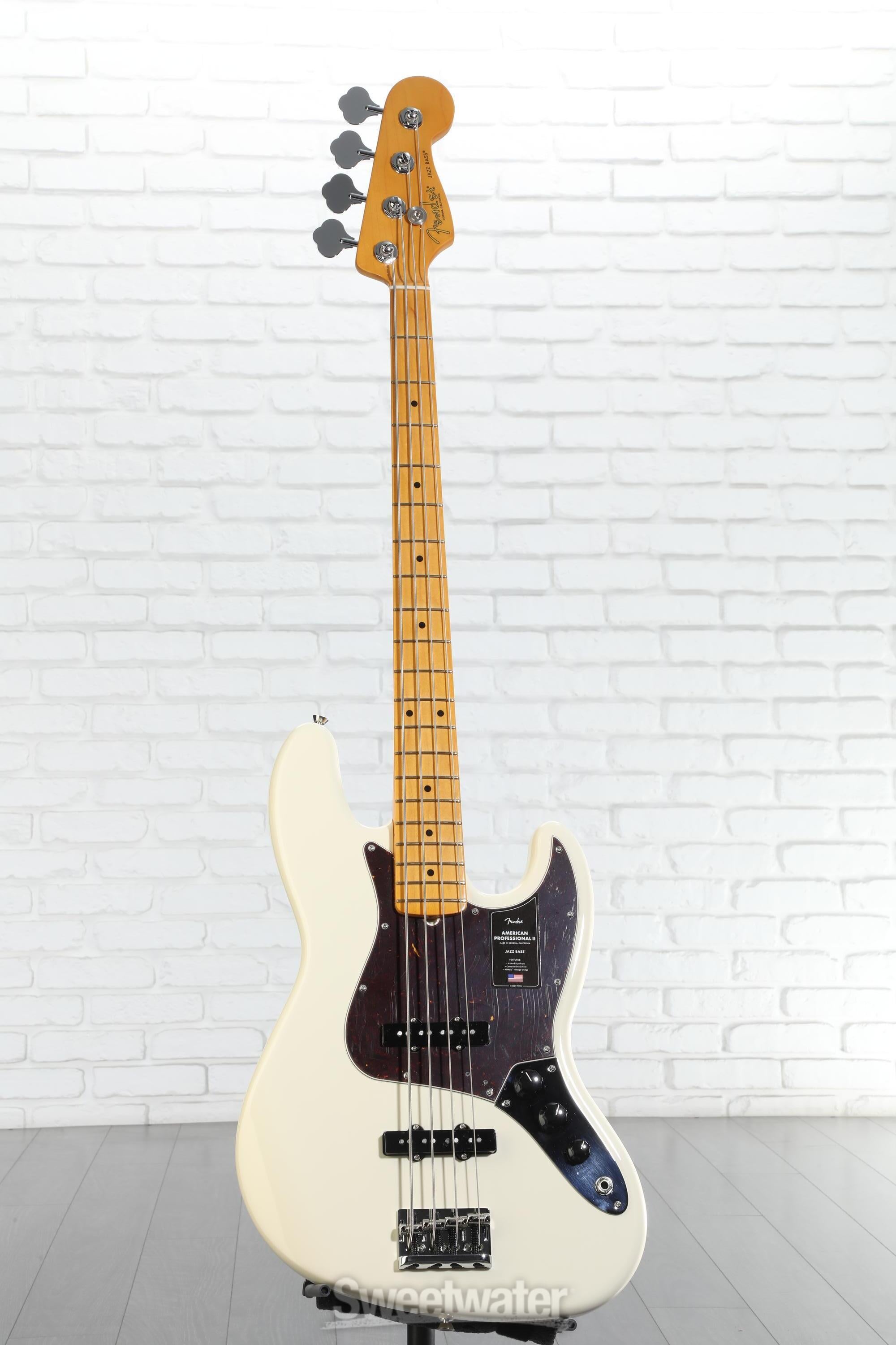 Fender American Professional II Jazz Bass - Olympic White with