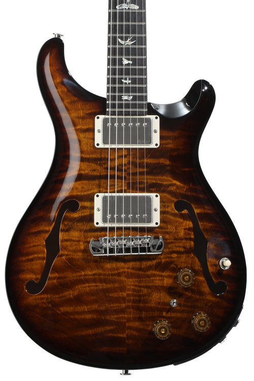 PRS Hollowbody II Piezo Electric Guitar - Black Gold