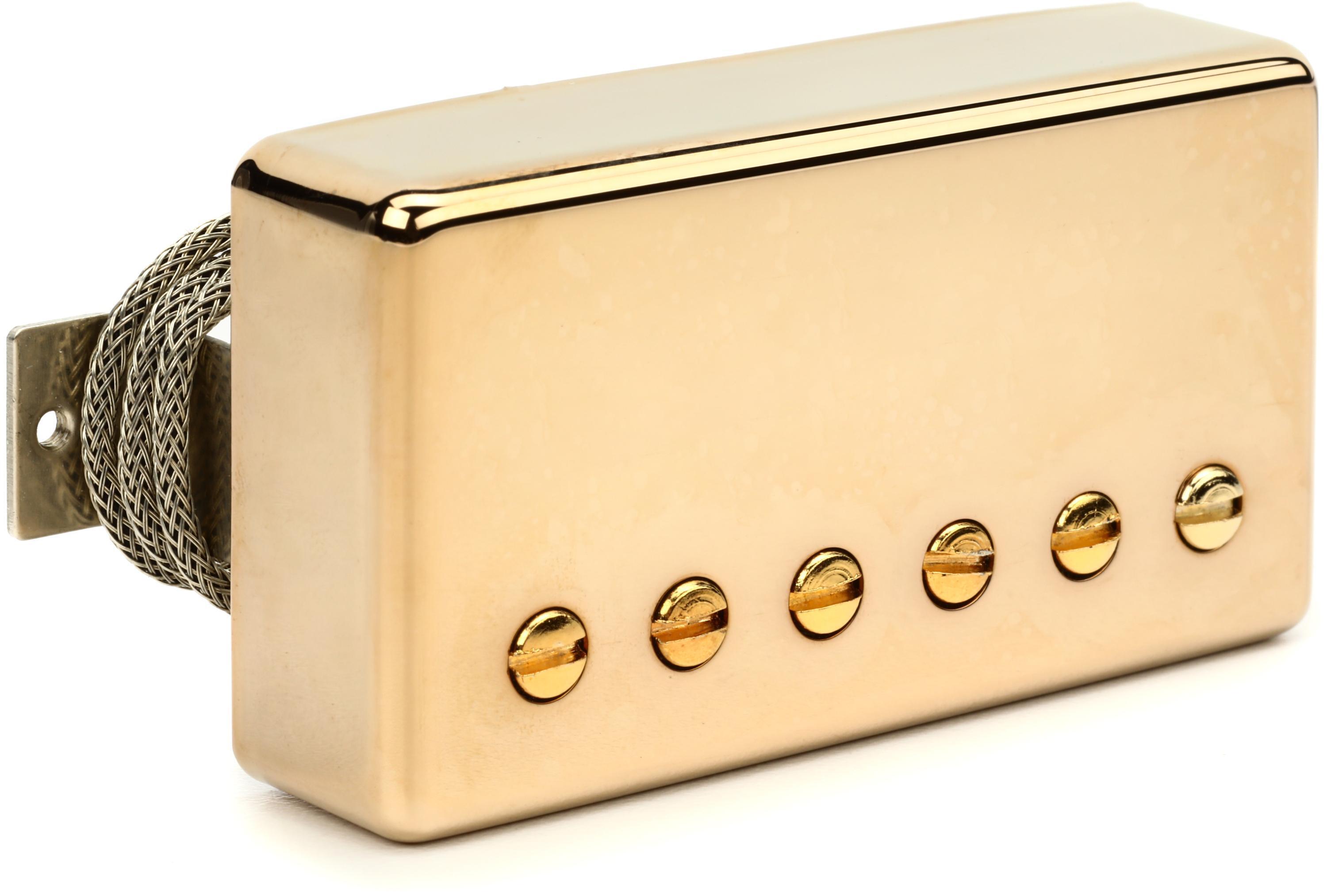 Gibson Accessories Burstbucker Type 2 Neck or Bridge 2-conductor Humbucker  Pickup - Gold