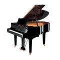 Photo of Yamaha GC1M Acoustic Grand Piano - Polished Ebony