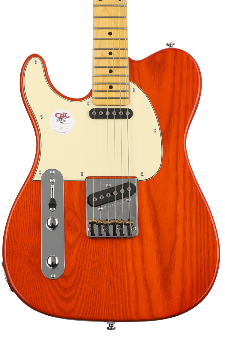 G&L Tribute ASAT Classic Left-handed Electric Guitar - Clear