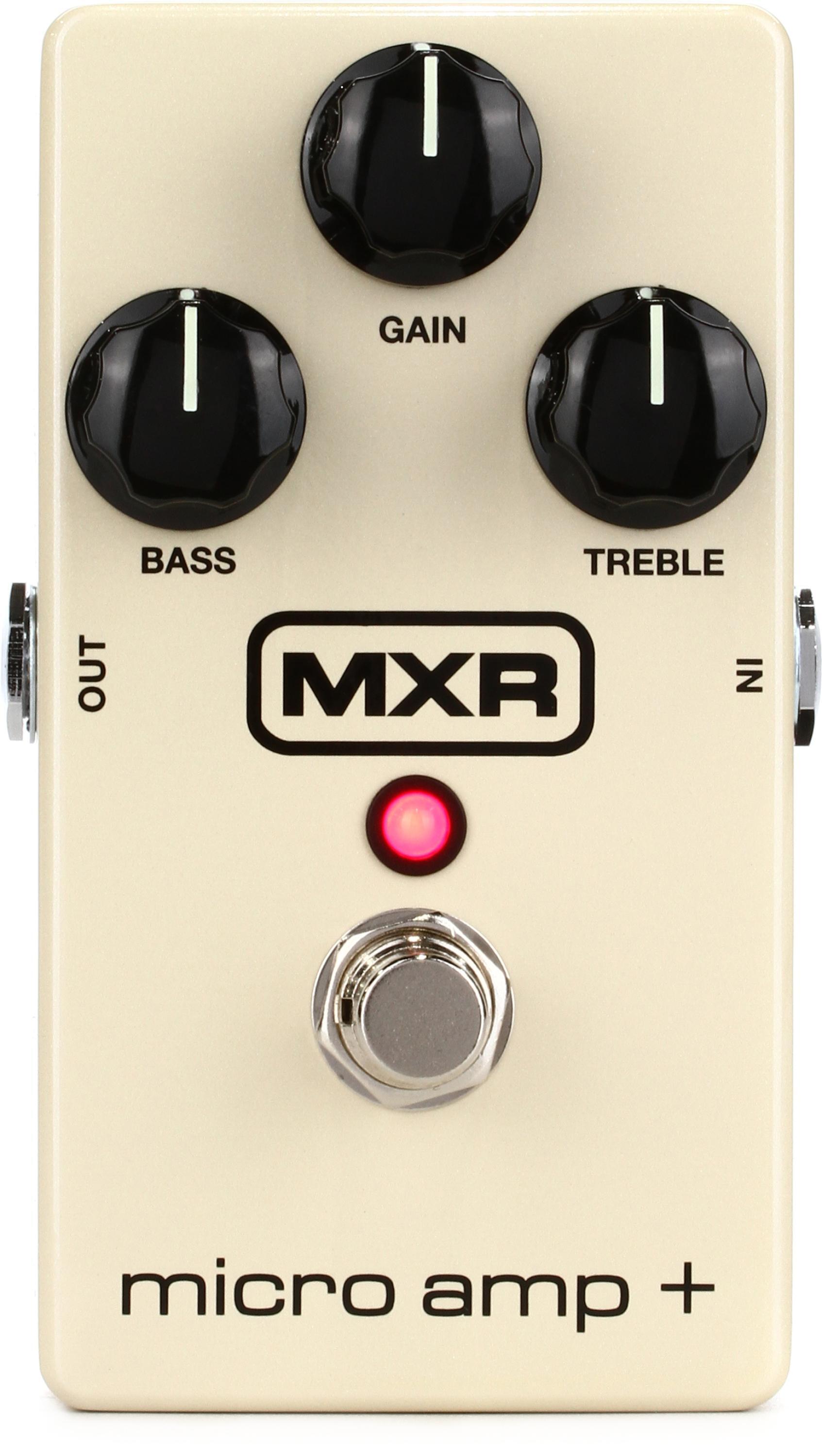 MXR M233 Micro Amp Plus Clean Boost Pedal | Sweetwater
