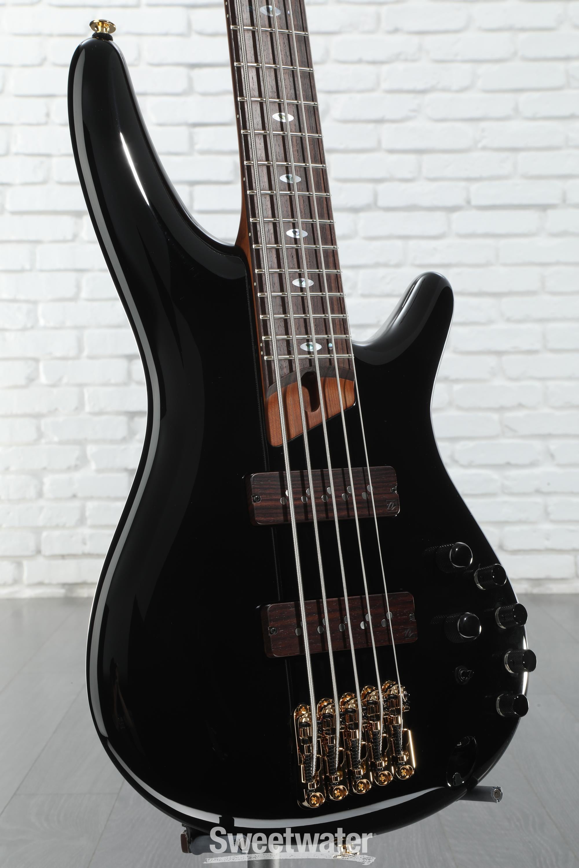 Ibanez Prestige SR3505 5-string Bass Guitar - Black