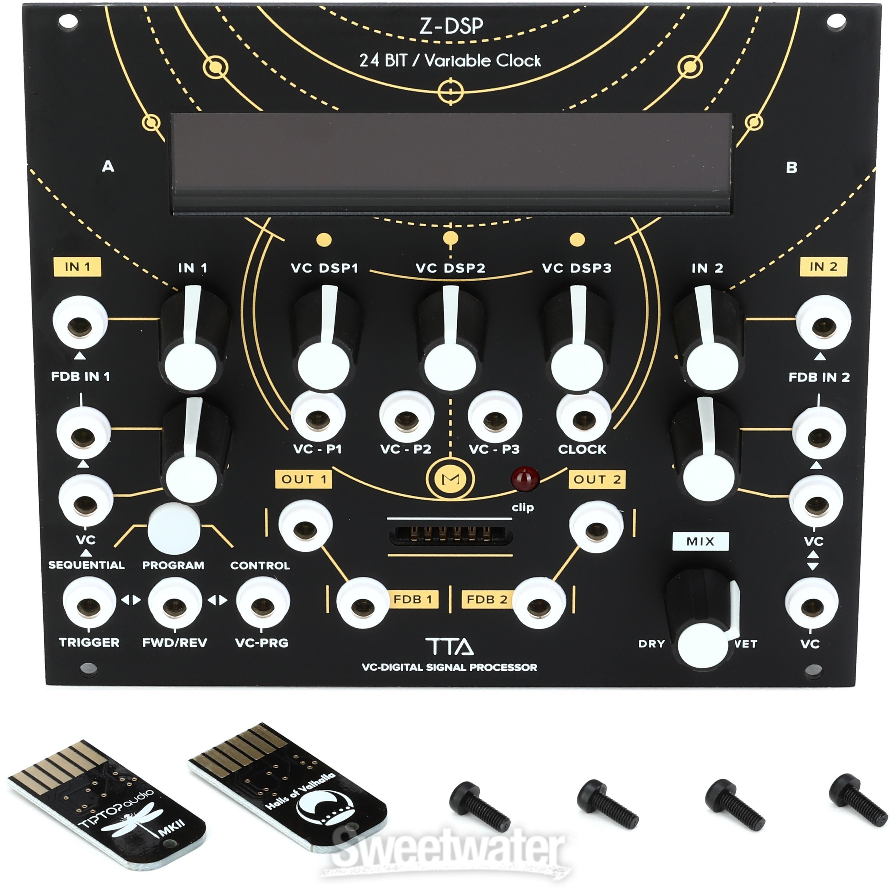 Tiptop Audio Z-DSP NS VC-Digital Signal Processor Eurorack Module - Black