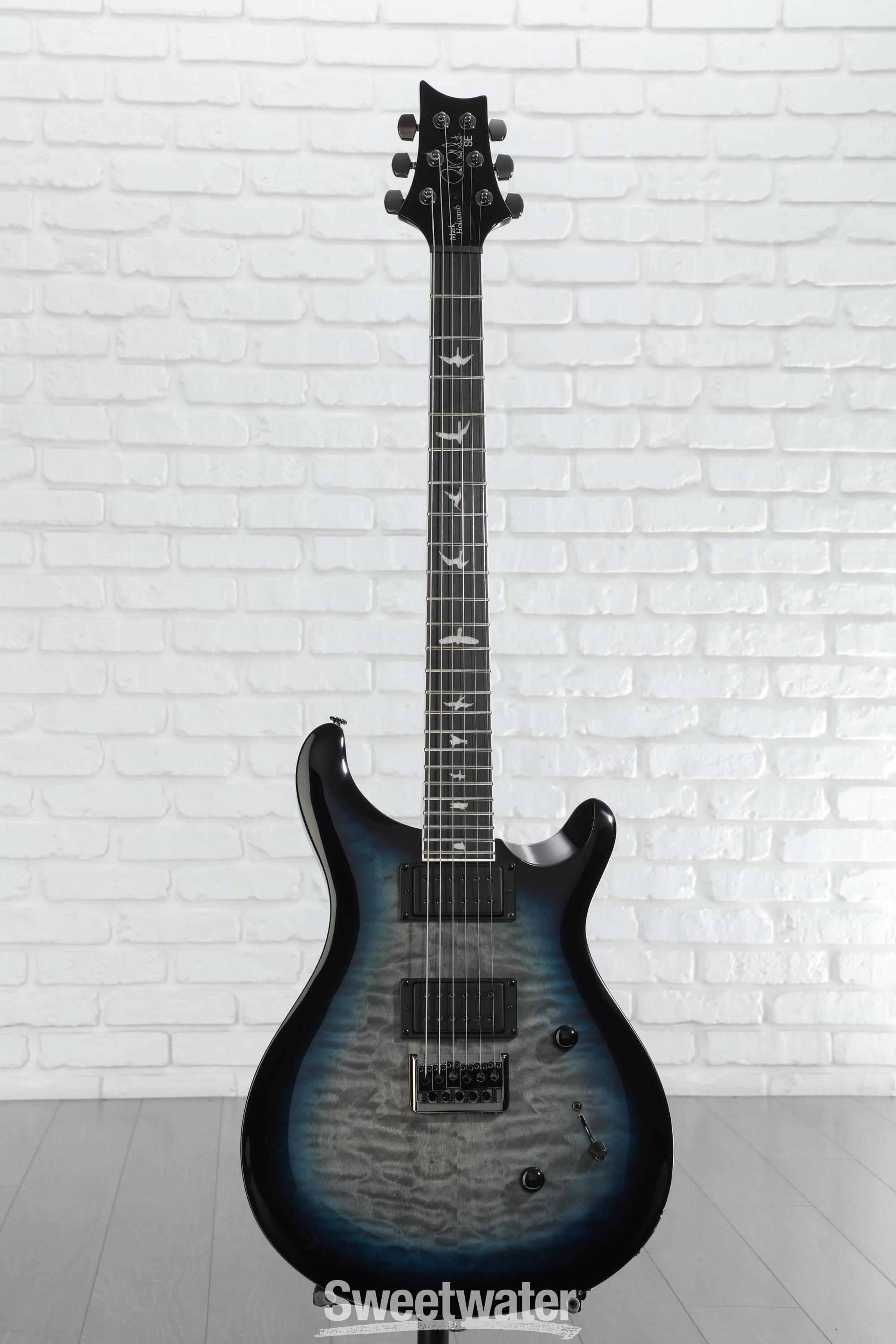 PRS SE Mark Holcomb Signature Electric Guitar - Holcomb Blue