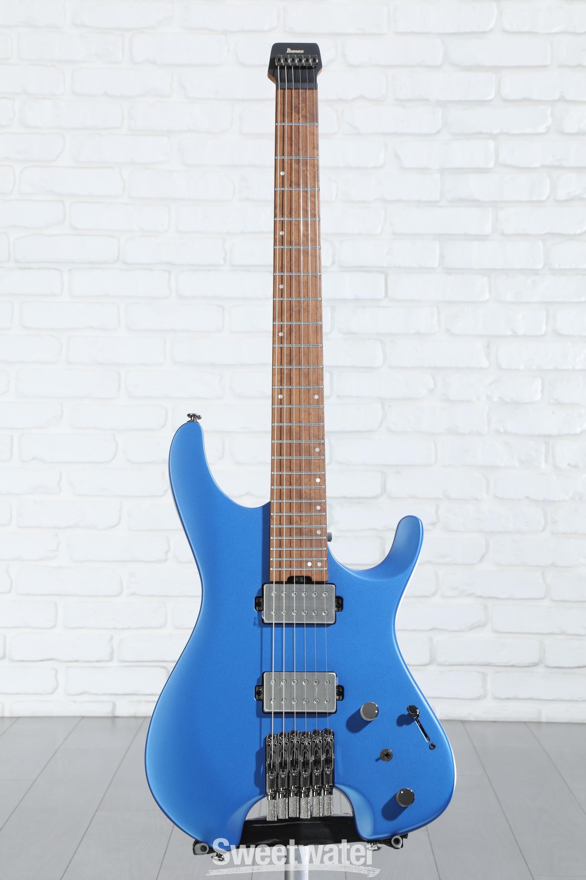 Ibanez Q52 Electric Guitar - Laser Blue Matte | Sweetwater 