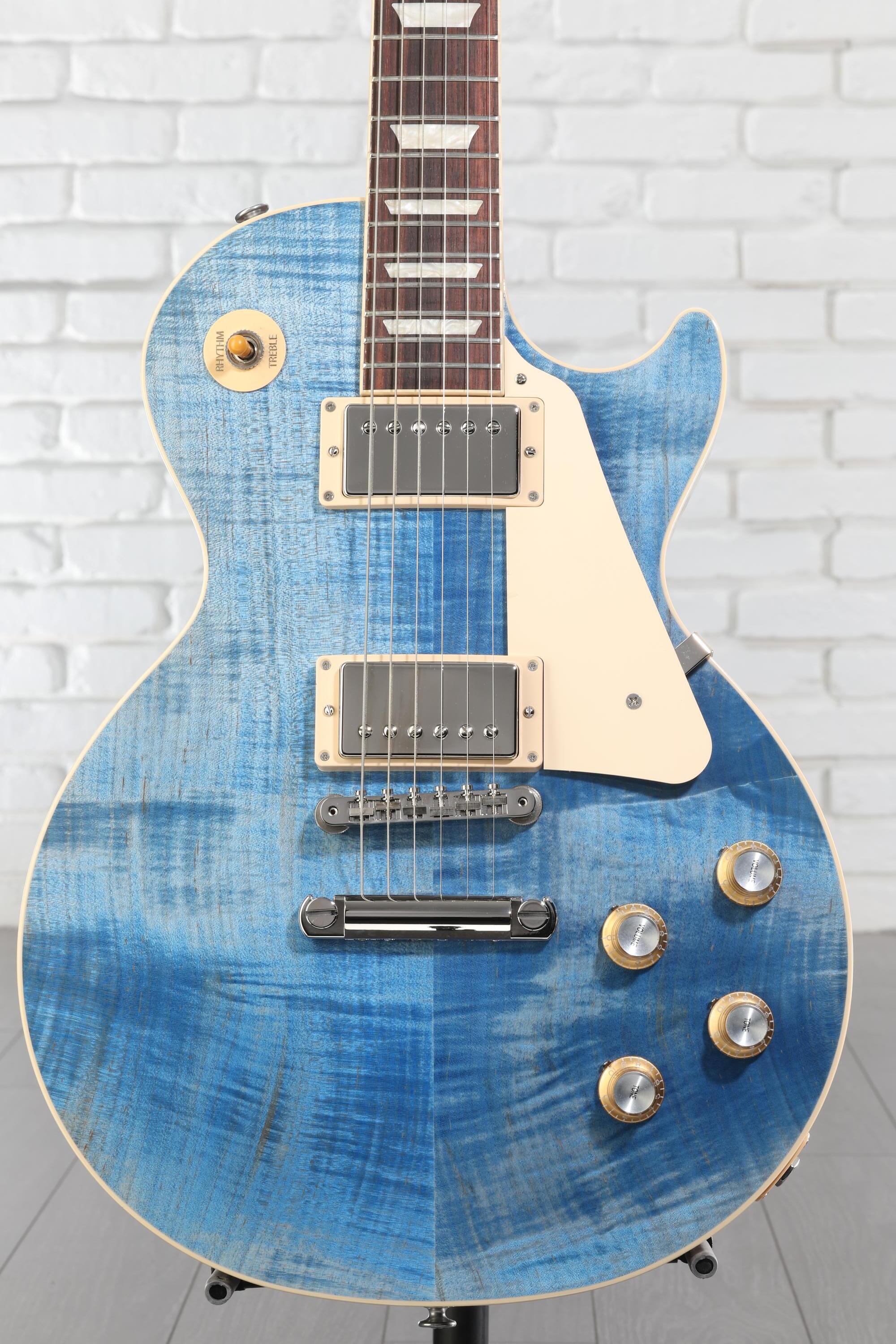 Gibson Les Paul Standard '60s Figured Top Electric Guitar - Ocean