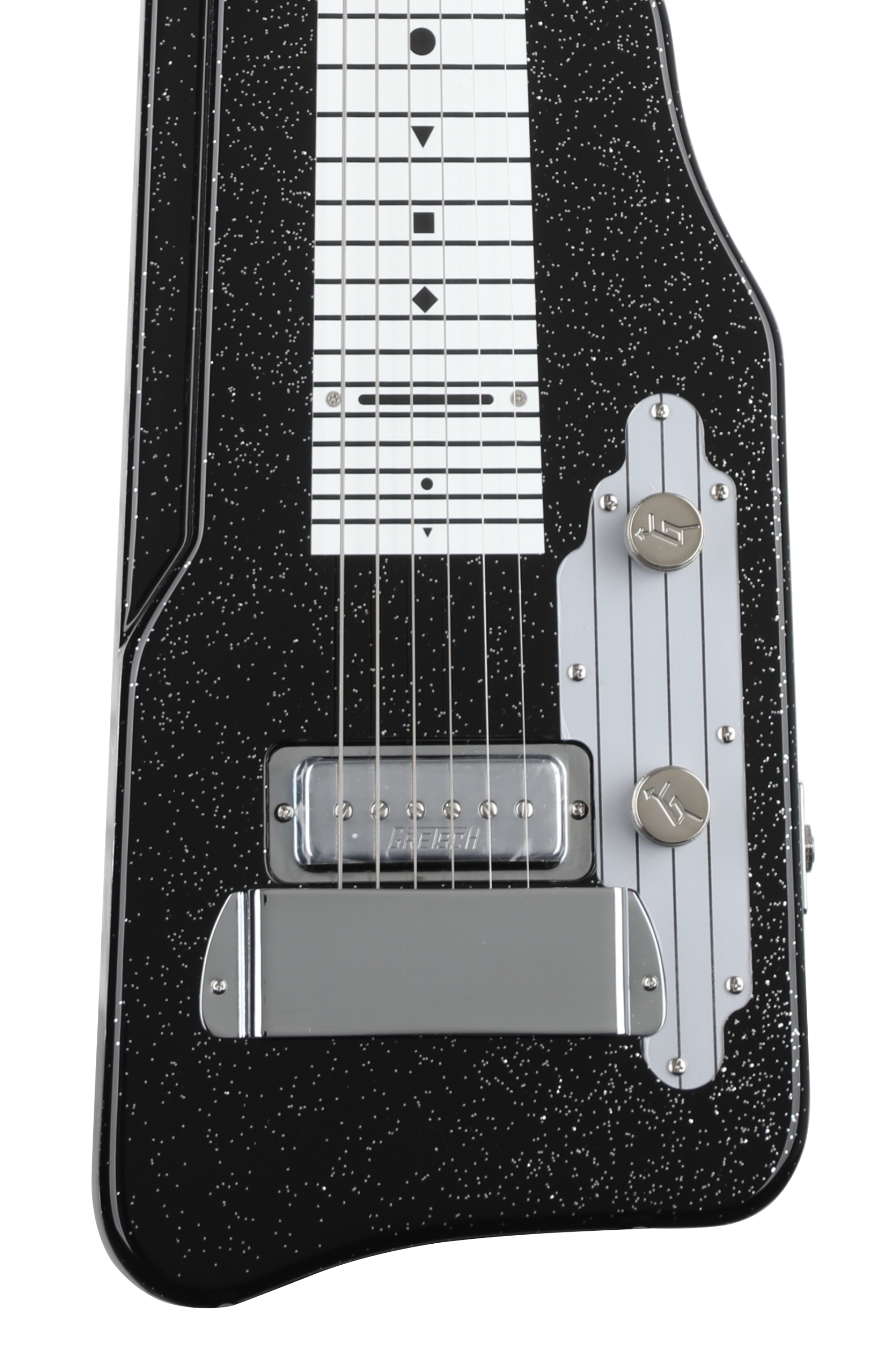 GRETSCH Electromatic ブラック　おまけ付き Gretsch G5715 Electromatic Lap Steel - Black Sparkle | Sweetwater