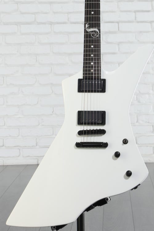ESP LTD James Hetfield Signature Snakebyte Snow White Sweetwater