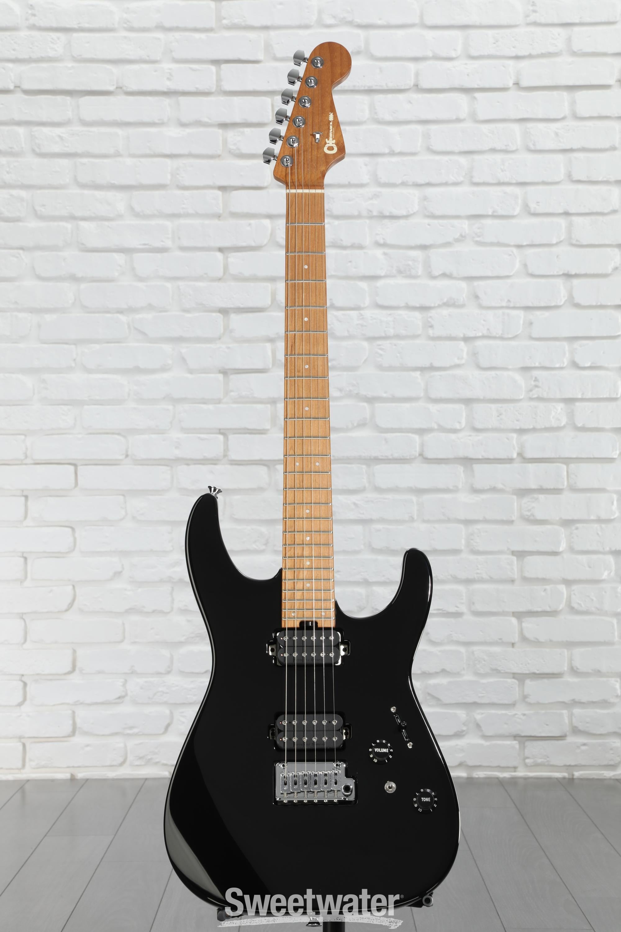 Charvel Pro-Mod DK24 HH 2PT Electric Guitar - Gloss Black
