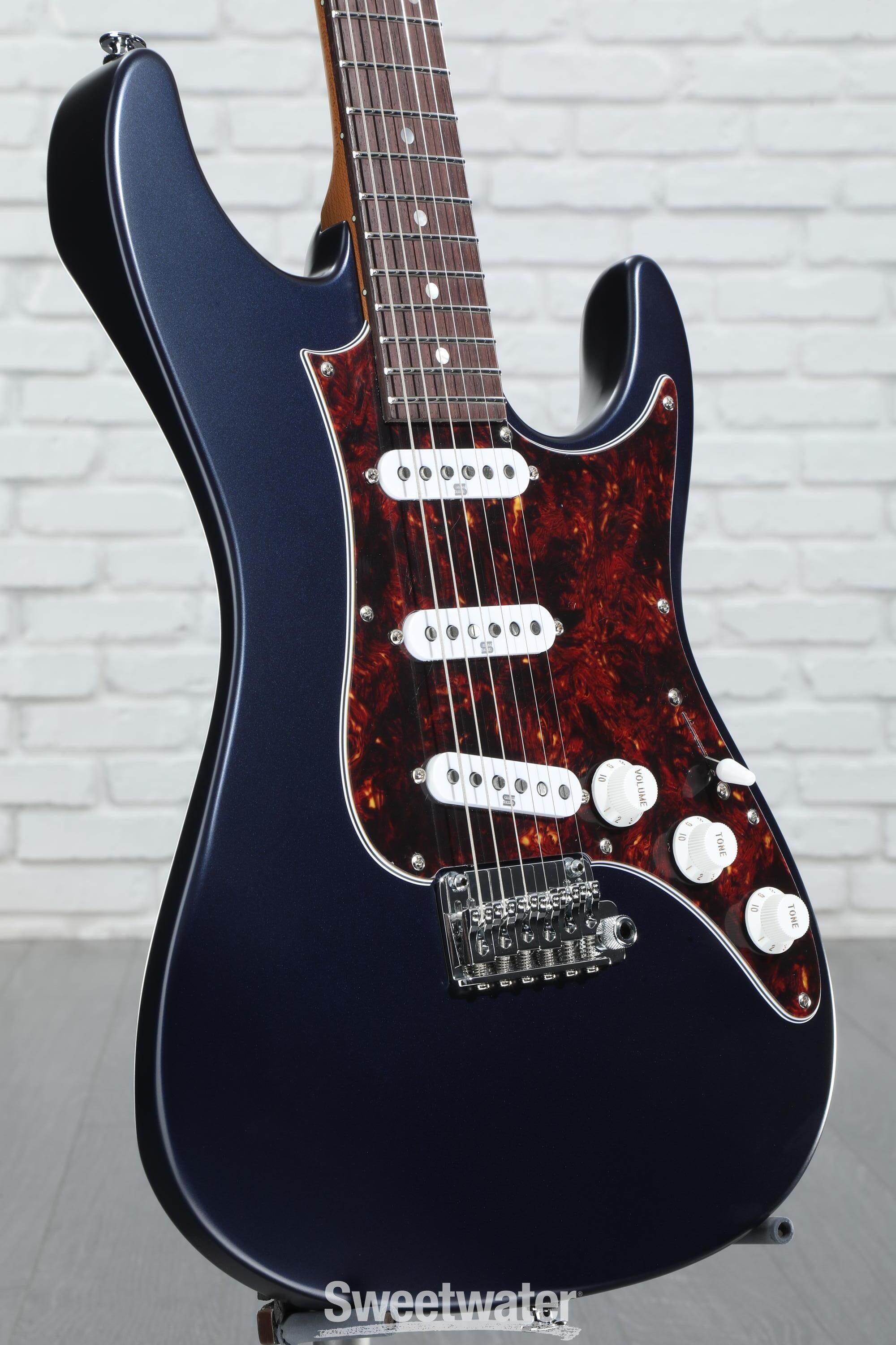 Ibanez Prestige AZ2203N Electric Guitar - Dark Tide Blue