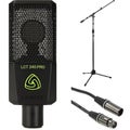 Photo of Lewitt LCT 240 PRO Value Pack Condenser Microphone With Stand and Cable - Black
