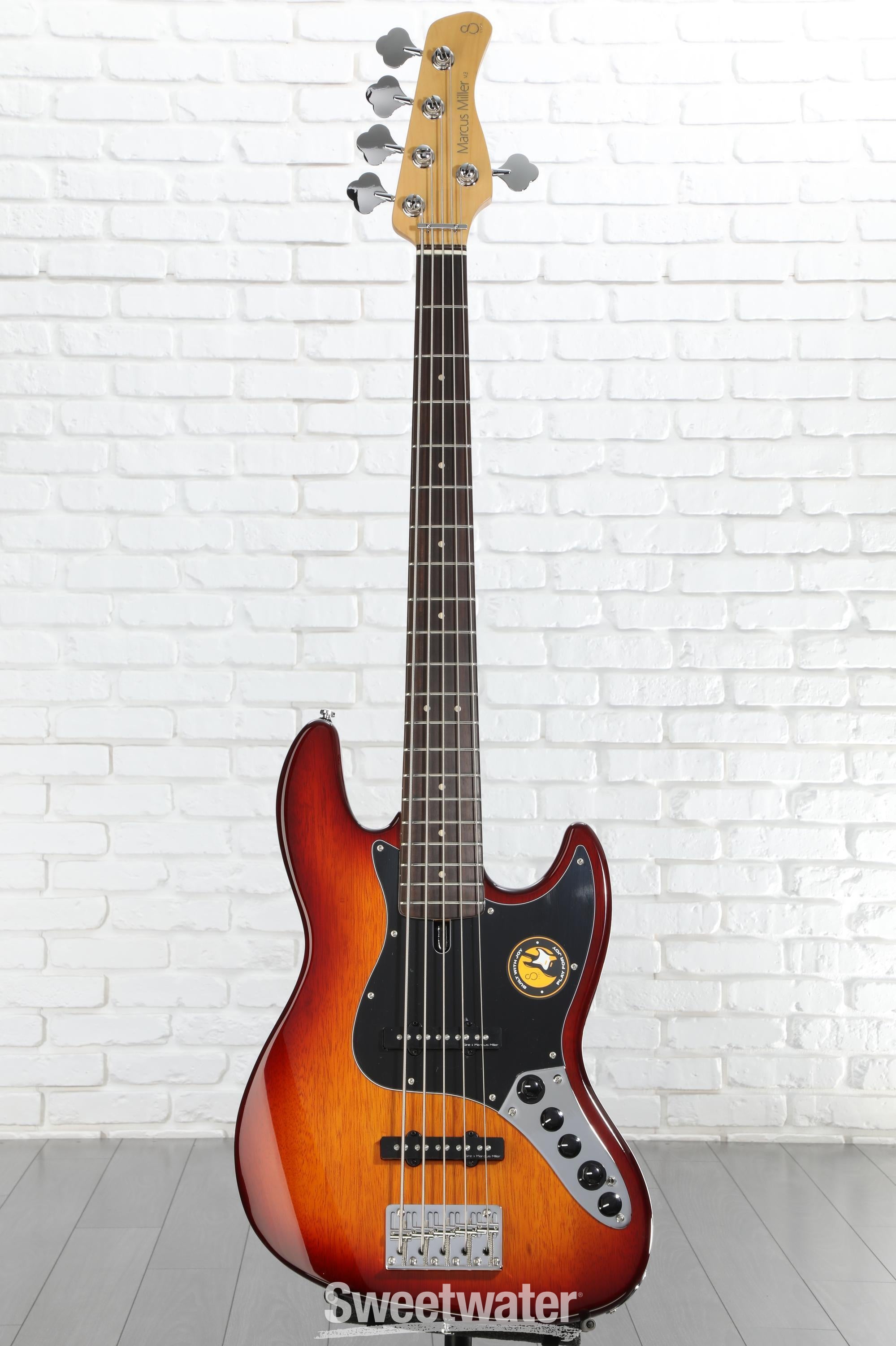 Sire Marcus Miller V3 5-string Bass Guitar - Tobacco Sunburst