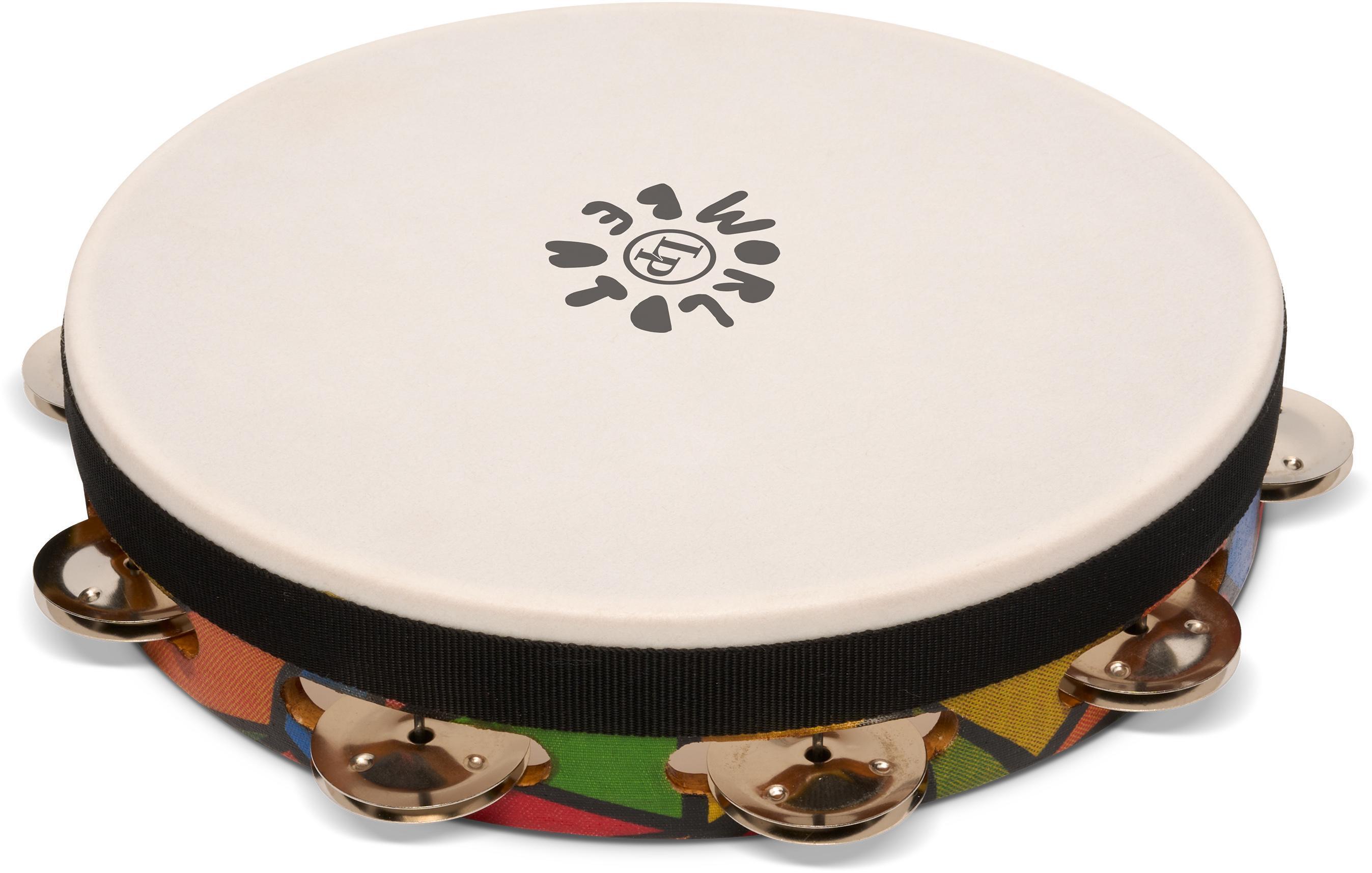 Latin Percussion World Beat Single-row Tambourine - 10
