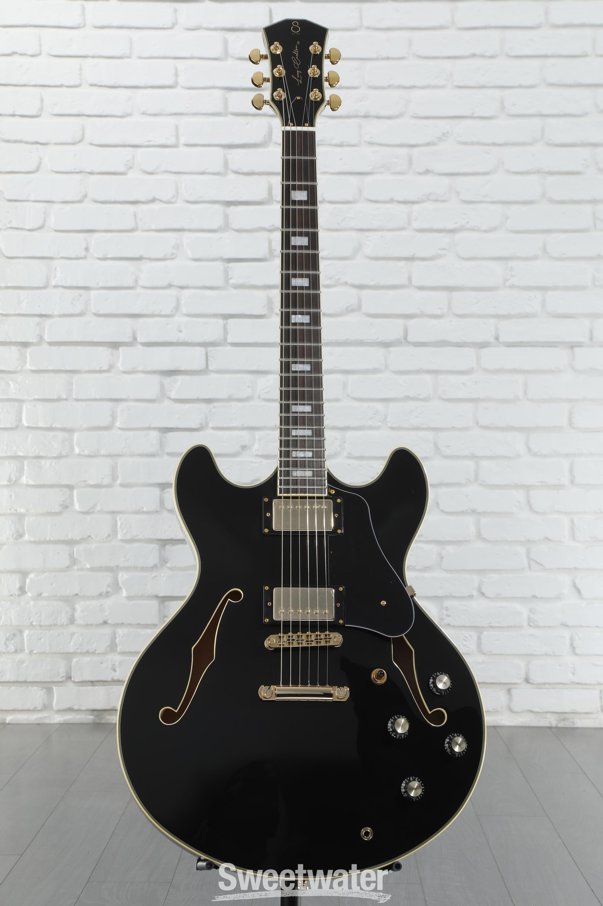 Sire Larry Carlton H7 Semi-hollow Electric Guitar - Black | Sweetwater