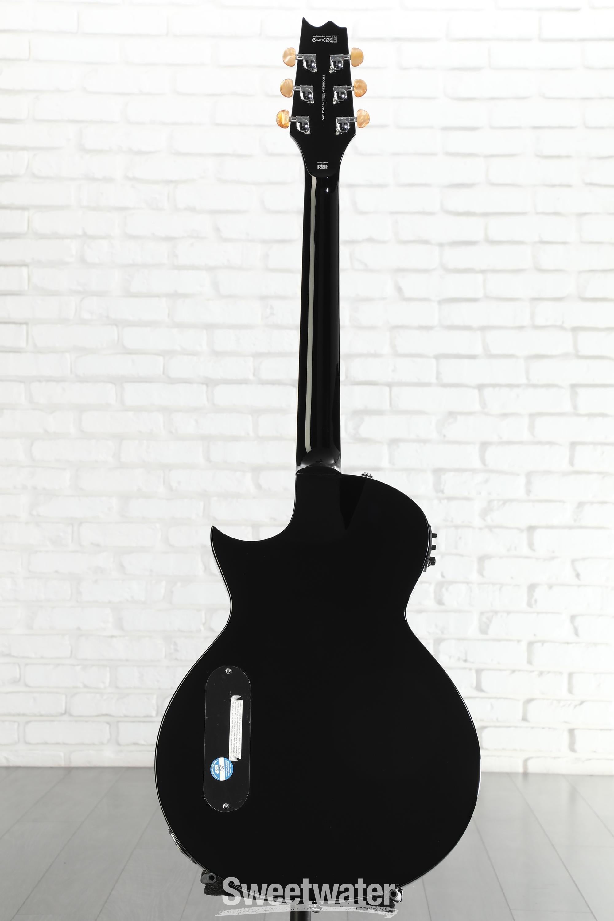 ESP LTD TL-6 Acoustic-electric Guitar - Black | Sweetwater