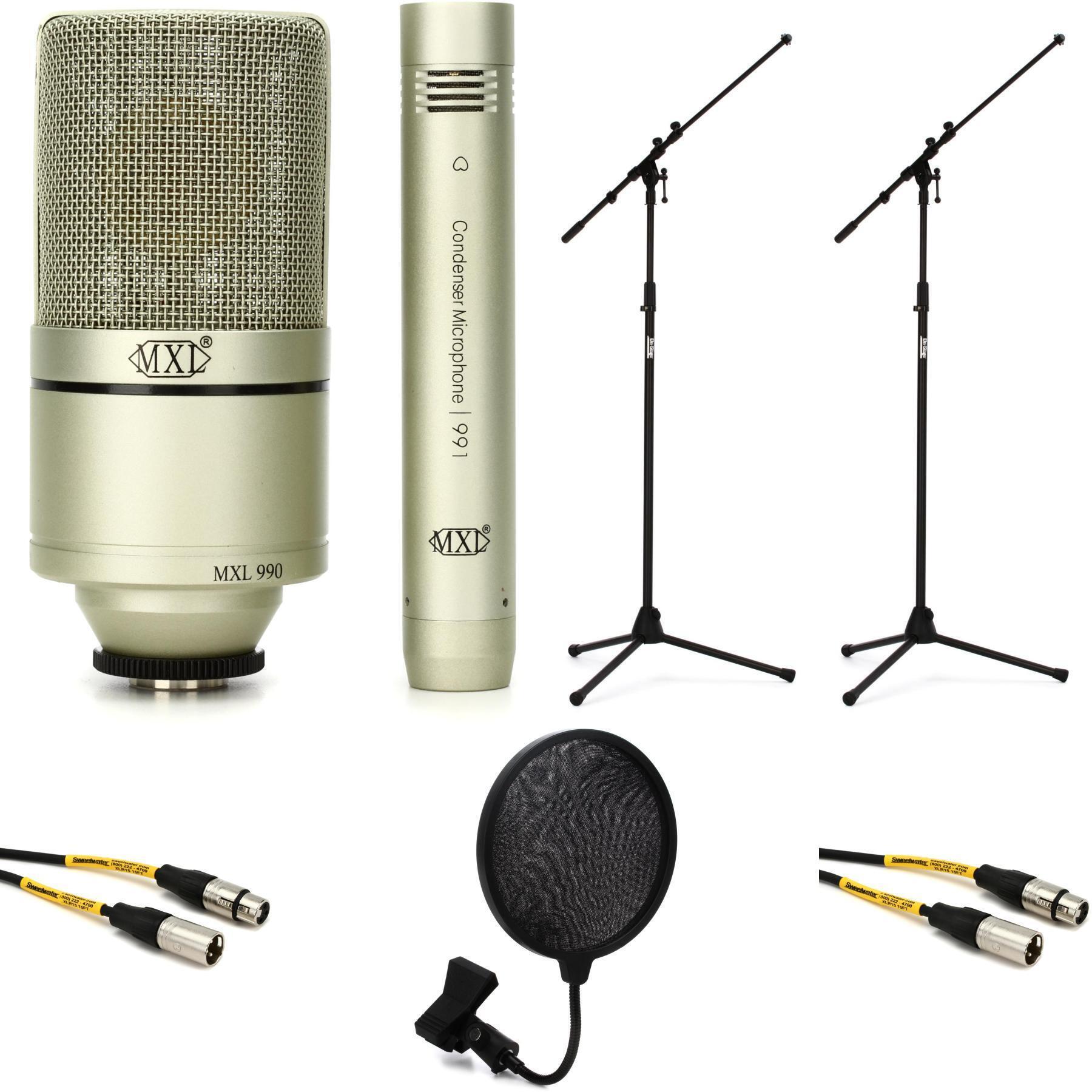 MXL 990/991 Recording Microphone Package | Sweetwater