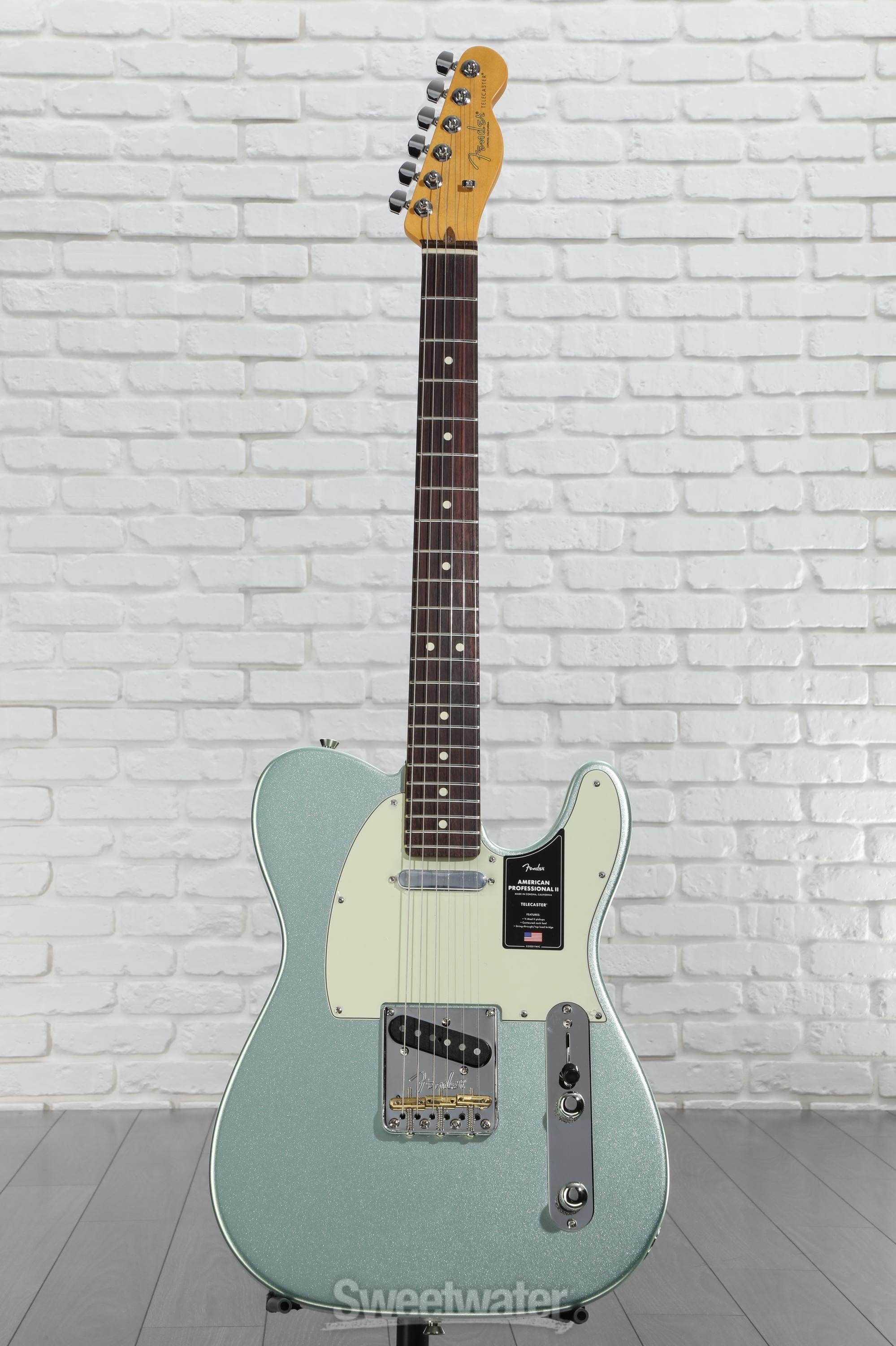 Fender American Professional II Telecaster - Mystic Surf Green