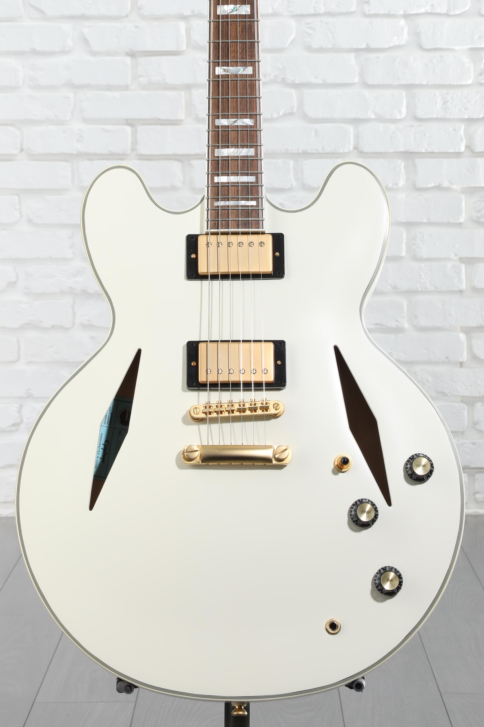 ギター Epiphone emily wolfe Sheraton ES355 Amazon.com: Epiphone Emily Wolfe White Wolfe Sheraton, Aged