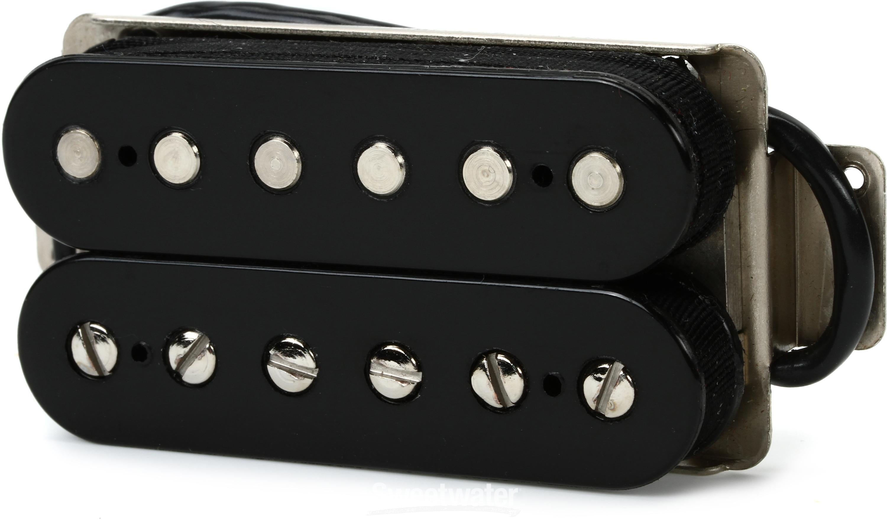 Fender Double Tap Bridge Humbucker Pickup - Black | Sweetwater