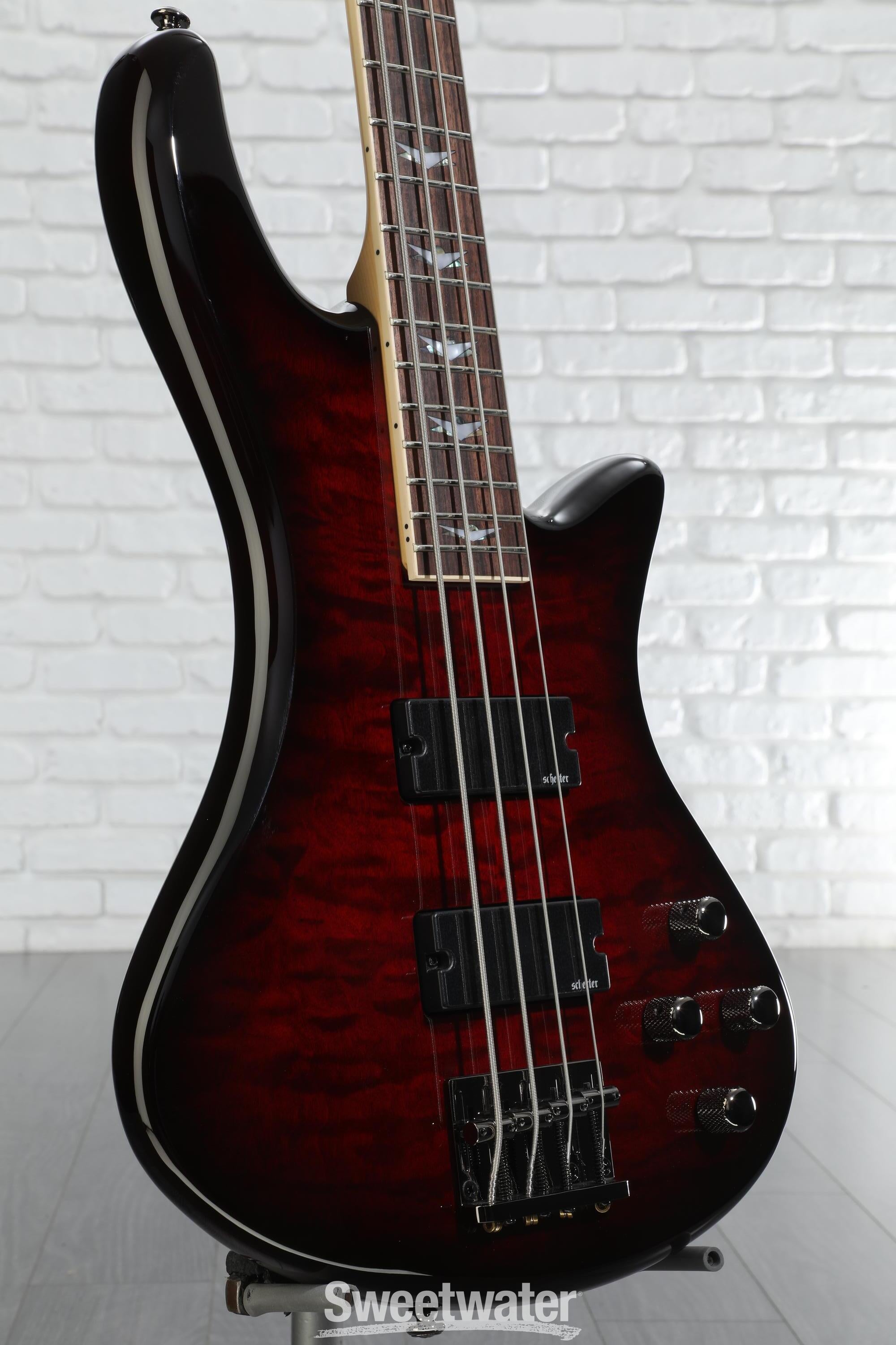 Schecter Guitar Research Stiletto Extreme-4 Bass Black
