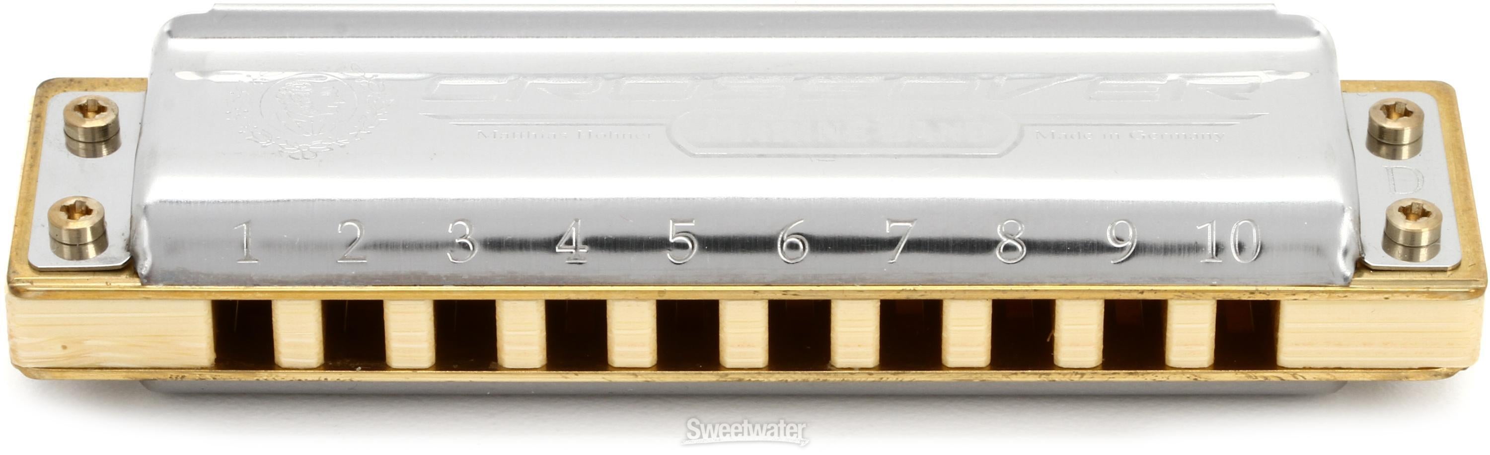 Hohner Marine Band Crossover Harmonica - Key of D | Sweetwater