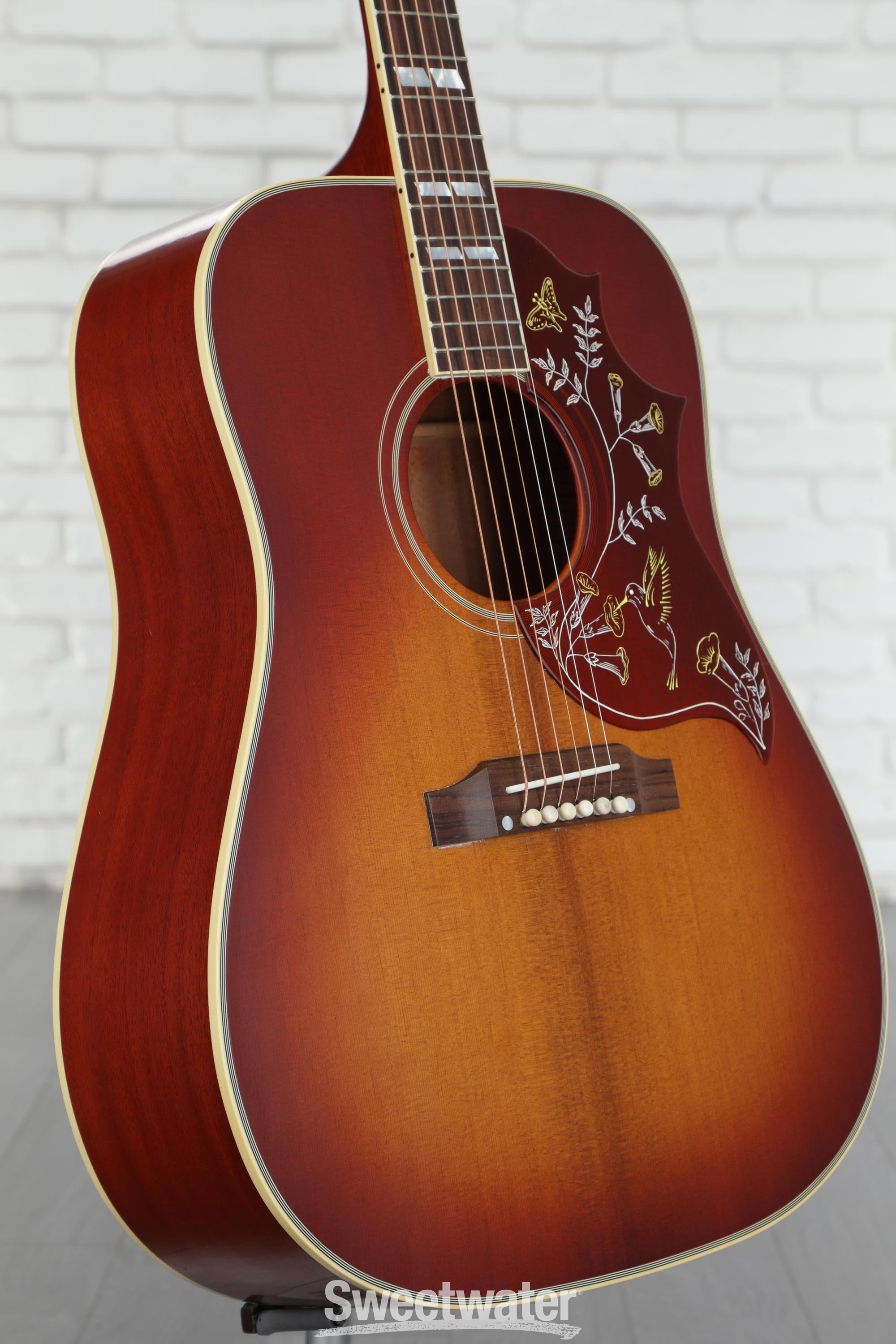 Gibson Acoustic 1960 Hummingbird - Heritage Cherry Sunburst VOS with Fixed  Bridge | Sweetwater