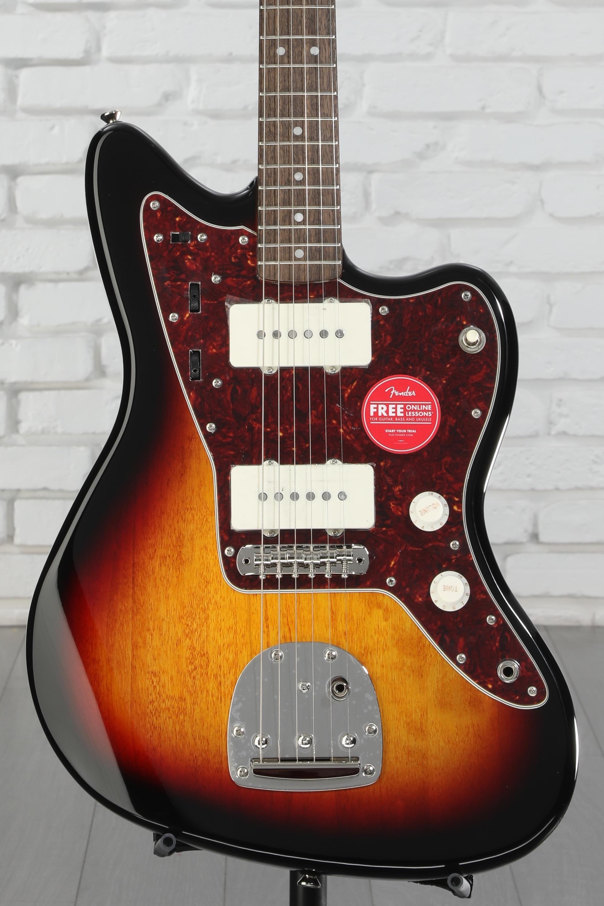 Squier Classic Vibe ’60s Jazzmaster mod Surf Green Jazzmaster by Black Bobbin - Shop Now