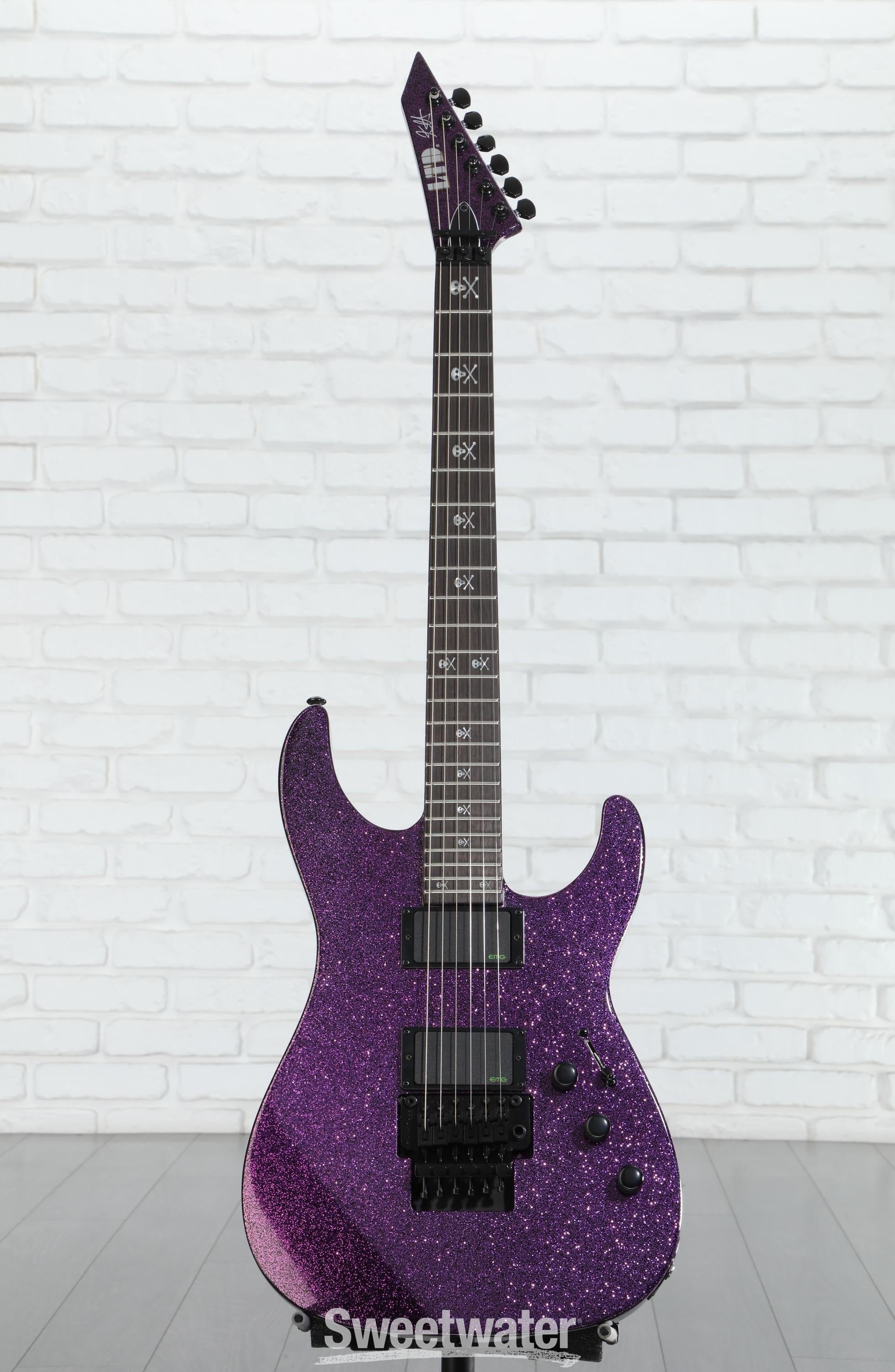 ESP LTD Kirk Hammett Signature KH-602 - Purple Sparkle