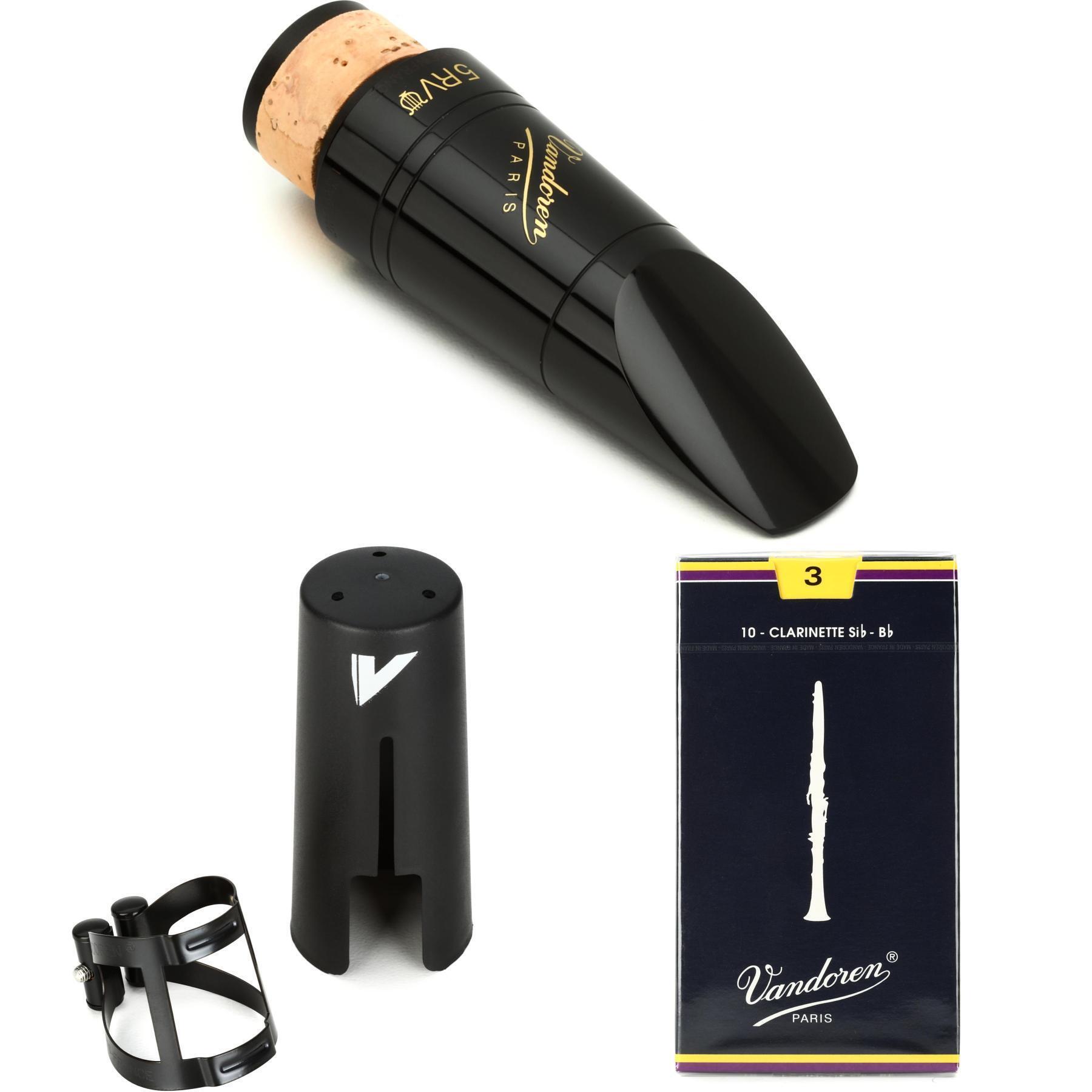 Vandoren CM302 5RV Lyre Series Bb Mouthpiece, Ligature, and