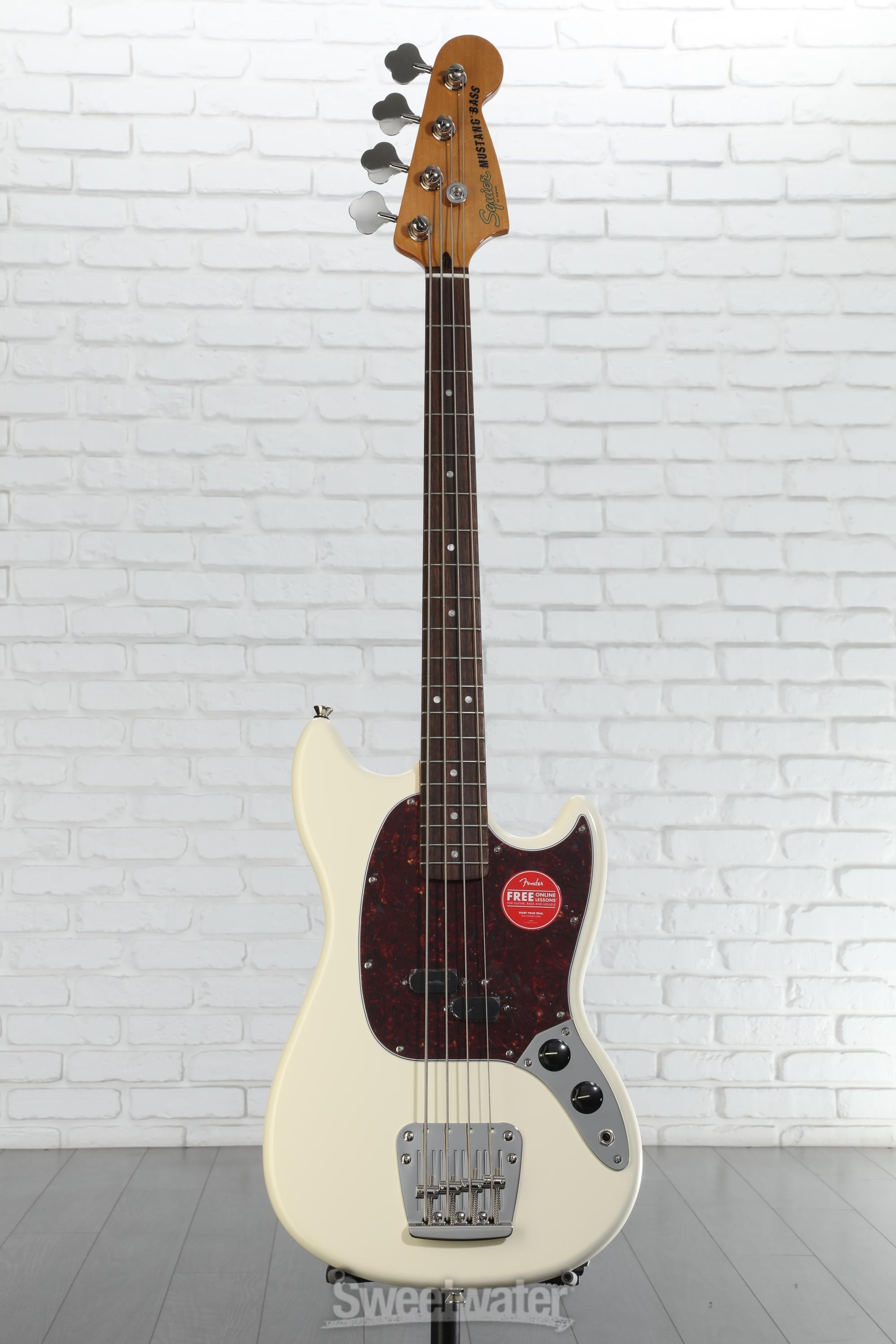 ベース Squier Classic Vibe 60s Mustang Bass Squier Classic Vibe '60s Mustang Fretted 4-String Solid Body