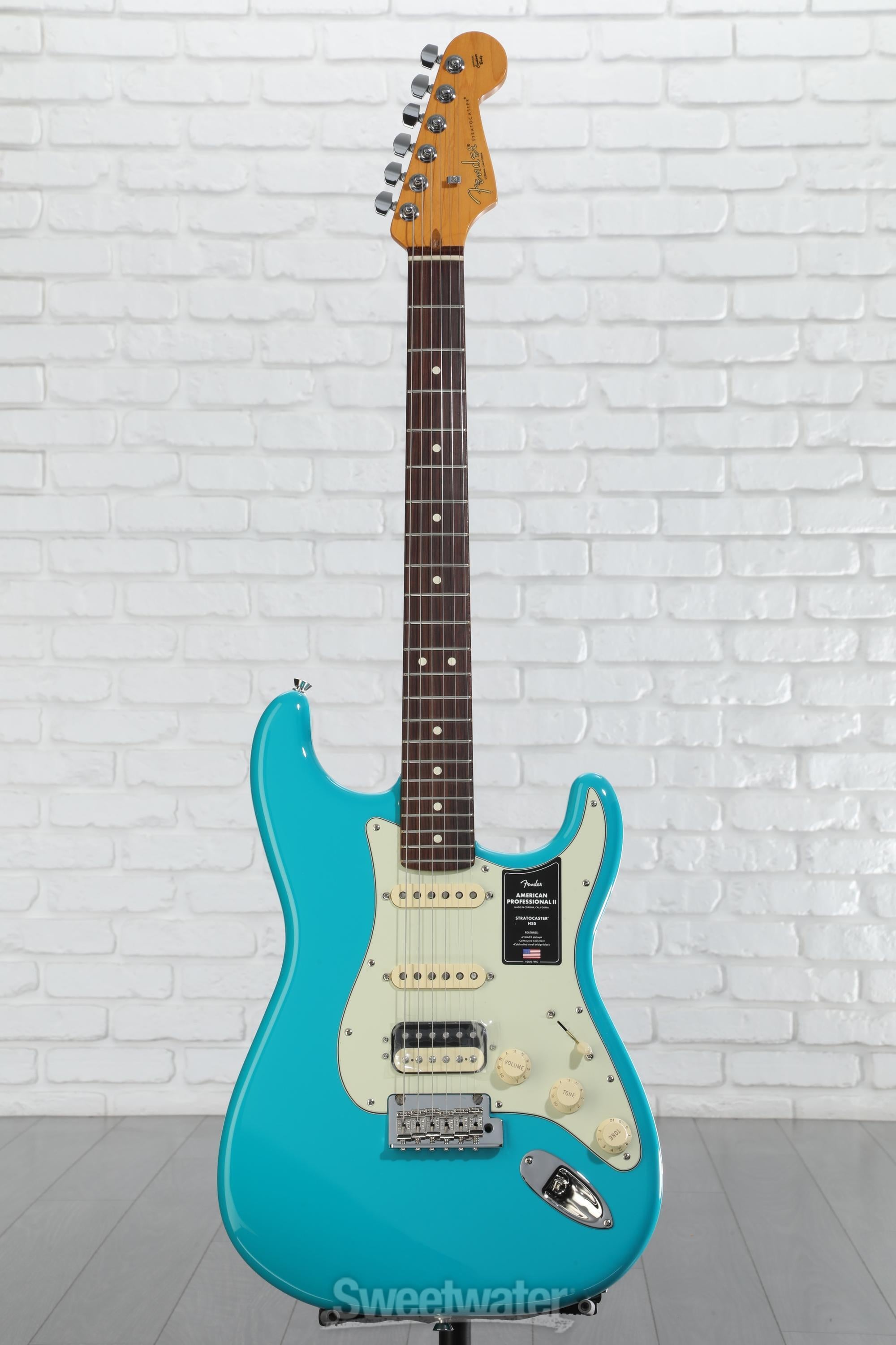 Fender American Professional II Stratocaster HSS - Miami Blue with