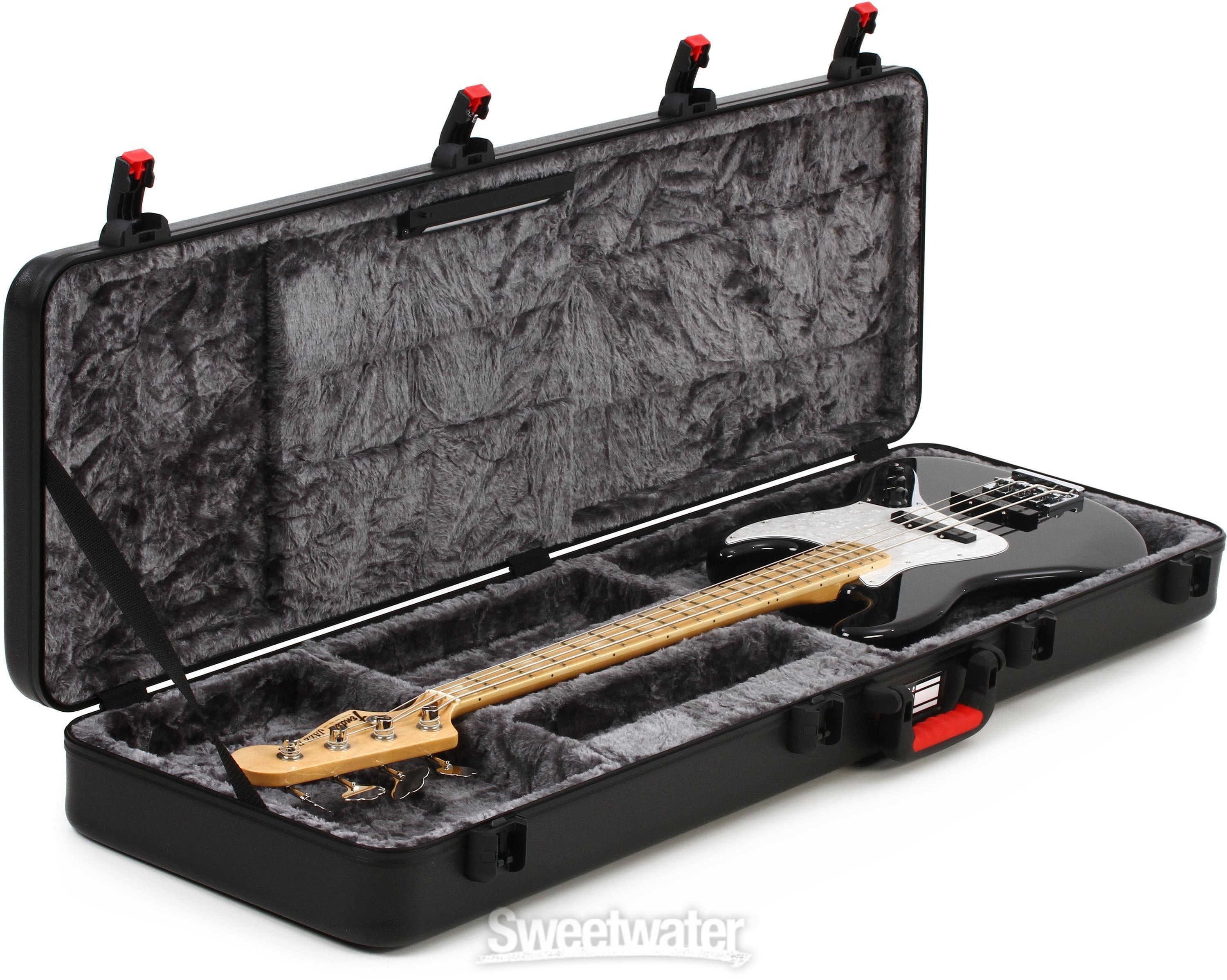 Gator GTSA-GTRBASS-LED ATA Molded Bass Guitar Case with TSA Gator GTSA-GTRBASS-LED ATA Molded Bass Guitar Case with TSA