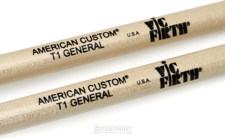 Vic Firth - Mailloches T1 American custom - Baguettes