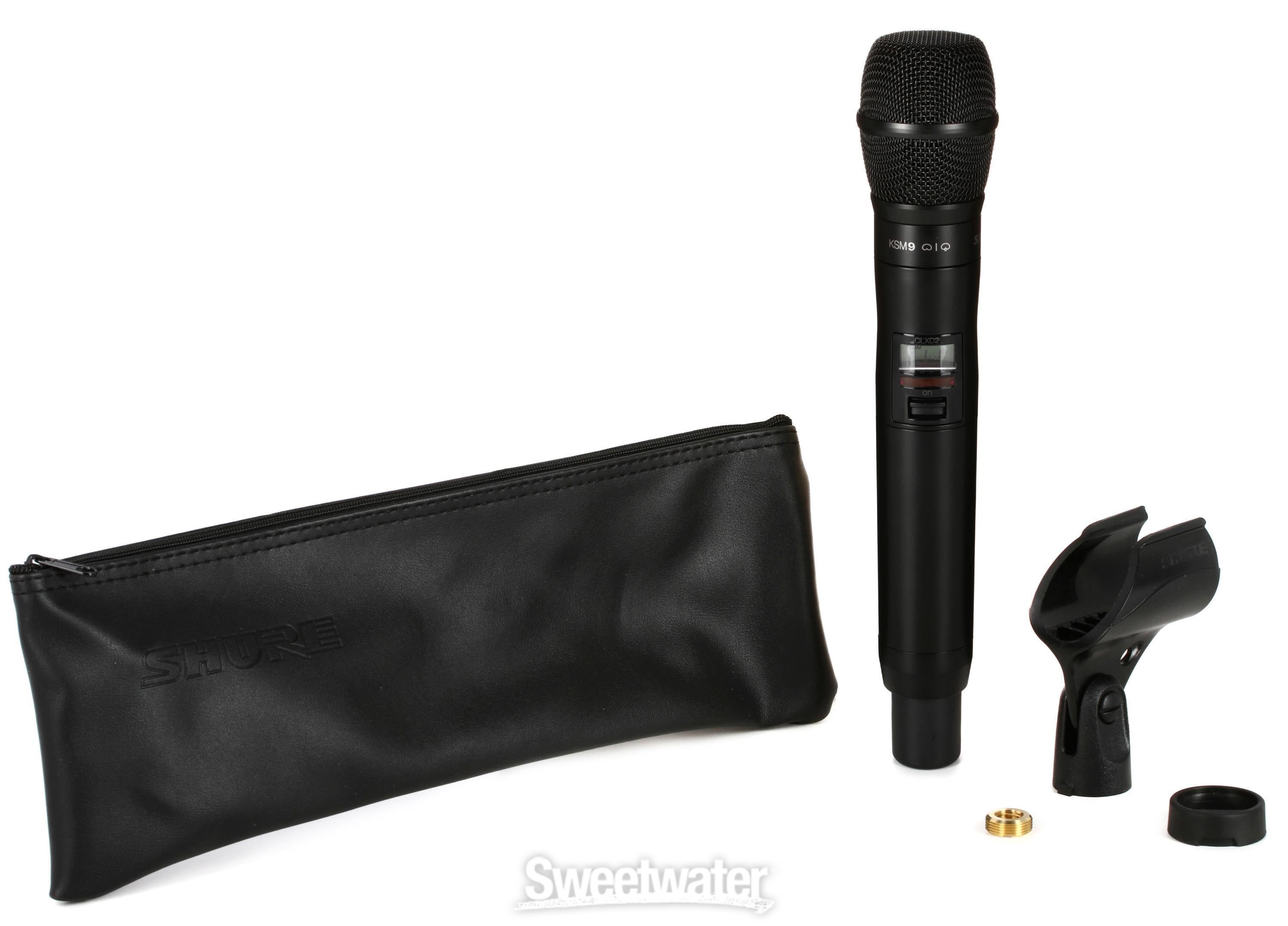 Shure QLXD2/KSM9 Wireless Handheld Microphone Transmitter - V50