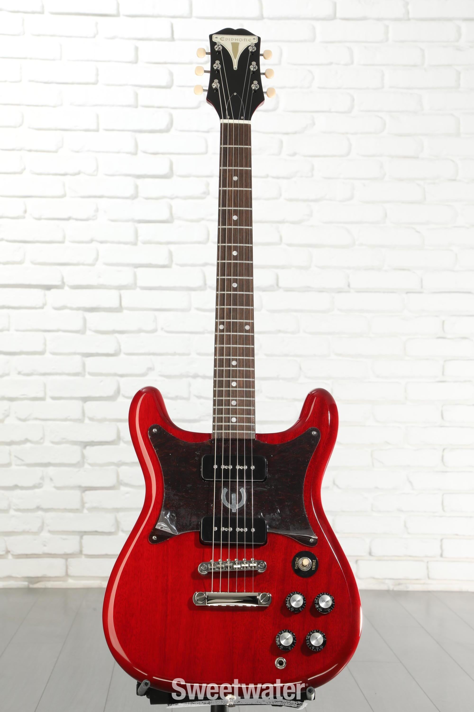 Epiphone Wilshire P-90s Electric Guitar - Cherry | Sweetwater